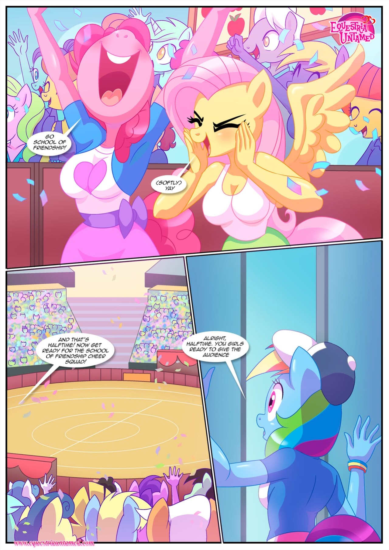 [Palcomix] Extra Cheer Practice (My Little Pony: Friendship Magic)