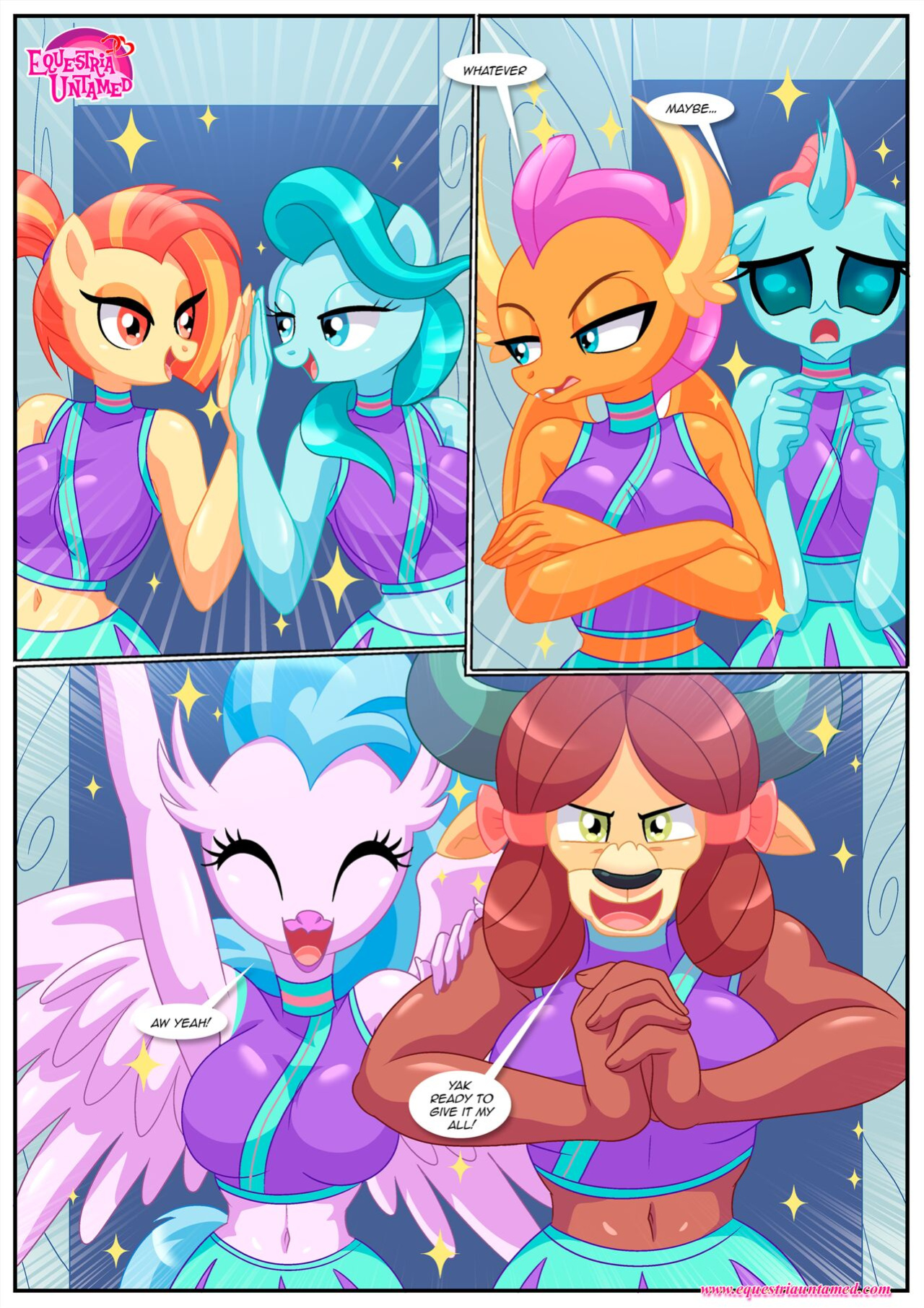 [Palcomix] Extra Cheer Practice (My Little Pony: Friendship Magic)