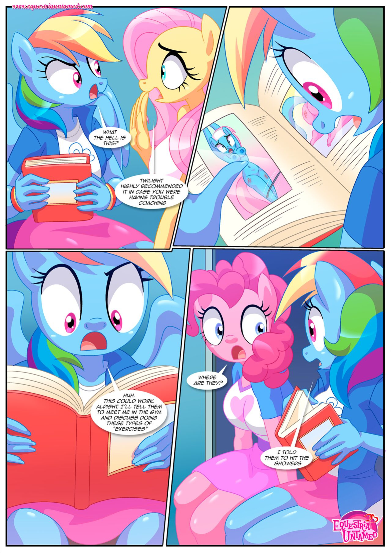 [Palcomix] Extra Cheer Practice (My Little Pony: Friendship Magic)
