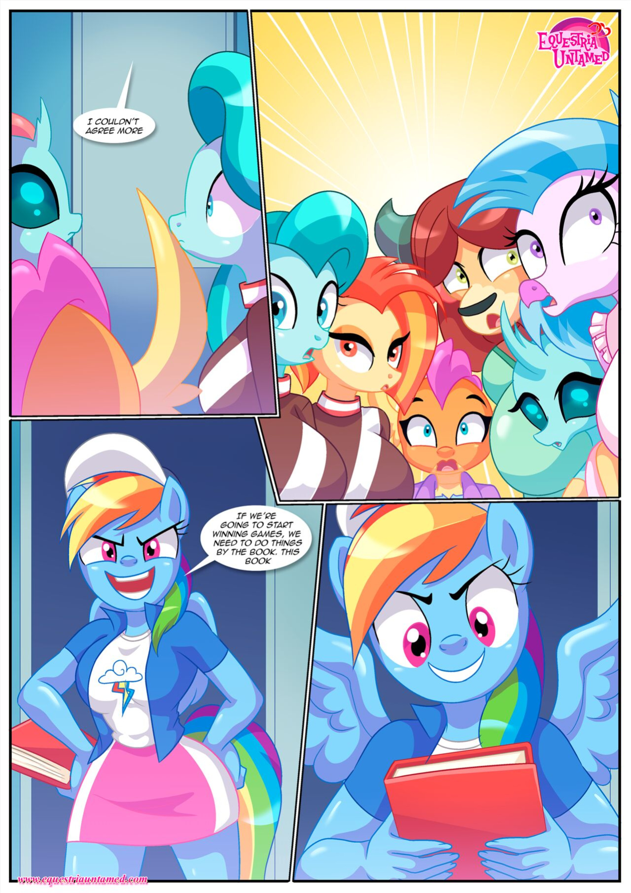 [Palcomix] Extra Cheer Practice (My Little Pony: Friendship Magic)