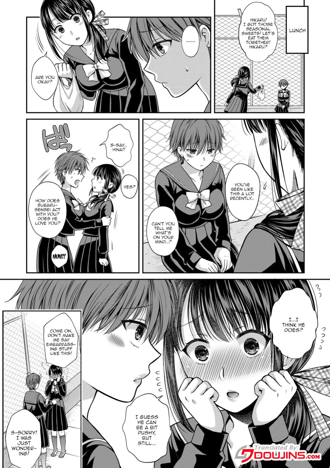 [Harusawa] Nisemono Kazoku - Gifu ni Ochite Iku Musume | Daughter Falling Into Stepfather Ch.1-7