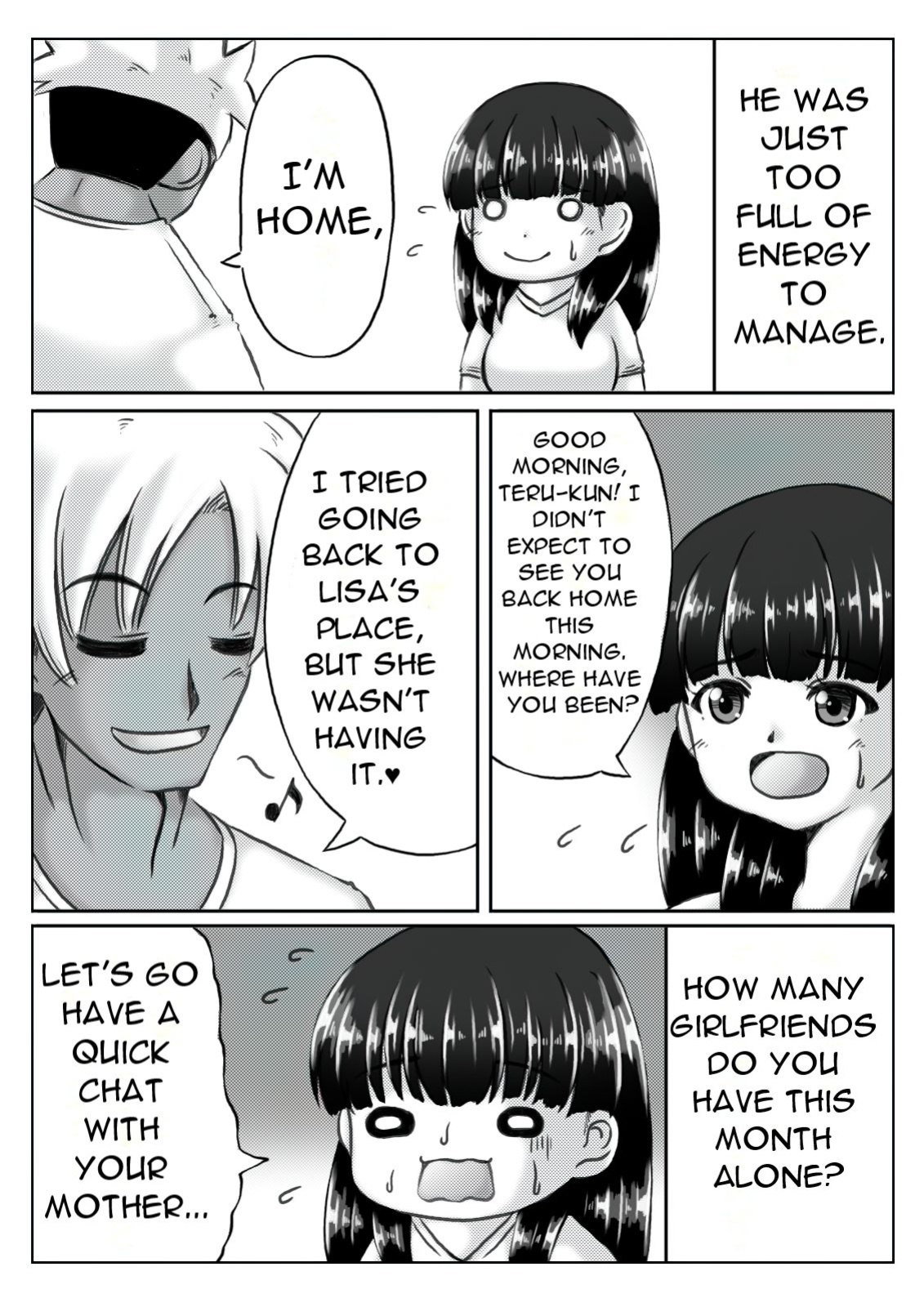 [Kirin Planet (Mankai Beesuke)] Kaasan no Onegai to Musuko no Seiyoku - A Mother's Request and A Son's Sexual Desire [DarklordMTLs]