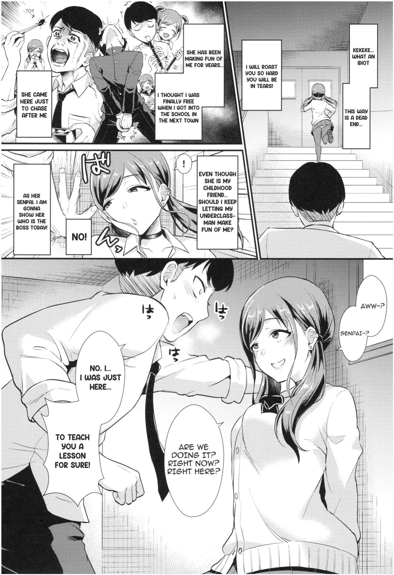 [Shinooka Homare] Aoranaide Kouhai-chan! (Otome Initiative) [ENGLISH]
