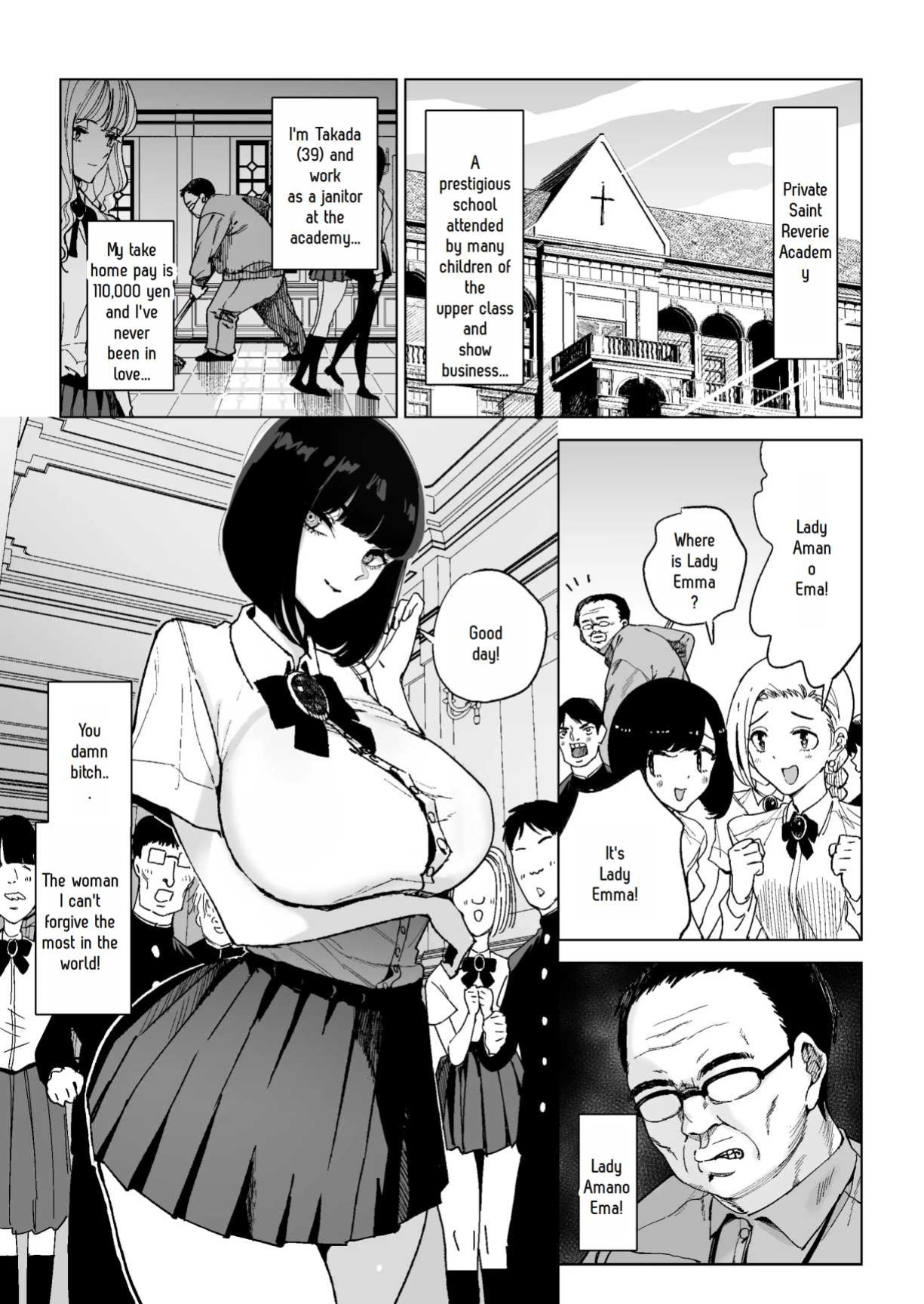 Young Lady Hypnosis ~ A creepy old man completely dominates an S-class young lady with a trash personality ~ ( fukumoto masahisa )