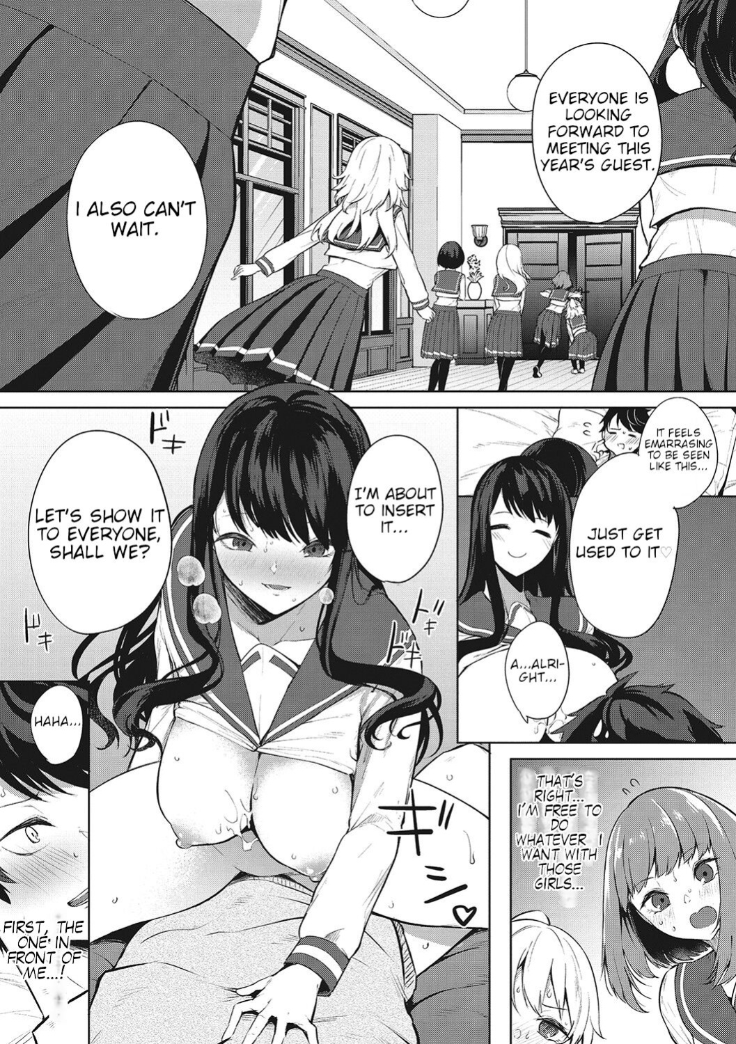 [Kurokawa Otogi] Amaterasu Jogakuin Bunkasai Ch. 1 | Amaterasu Girls' Academy Culture Festival Chapter 1 (COMIC HOTMILK 2021-03)