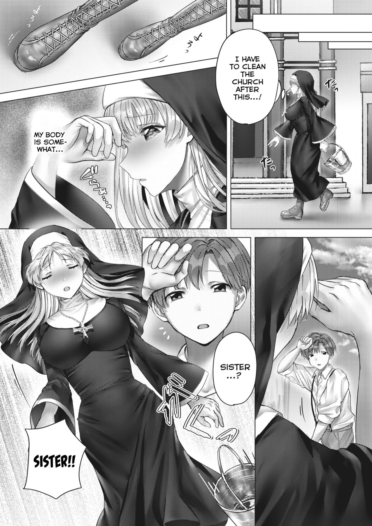 [Tabiguchi Kouji] Minarai Sister no Koi Moyou | The Love Story of an Apprentice Sister (COMIC HOTMILK 2022-11) [ConTL]