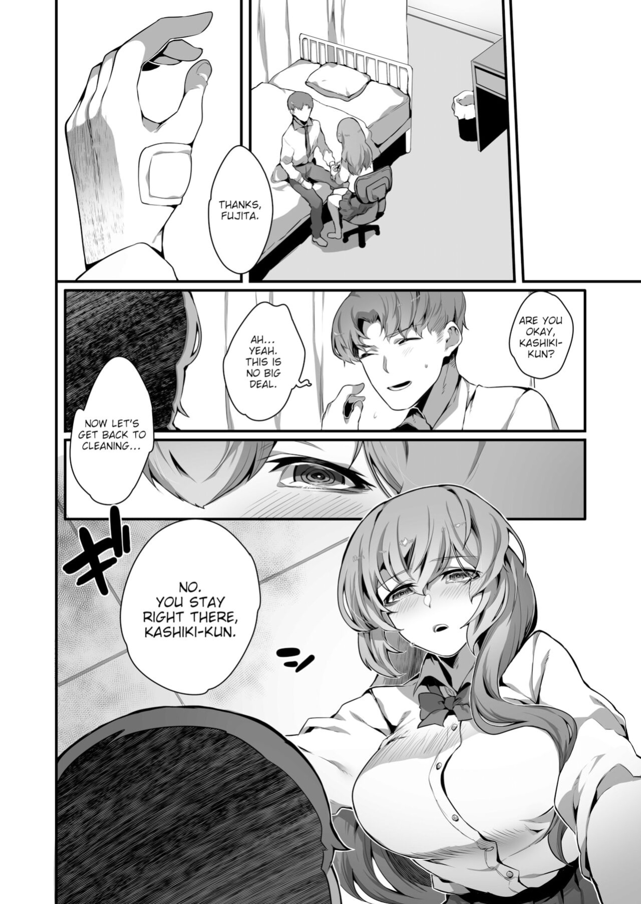 [Nanita] The Mysterious Girl Who Sits Next to Me (Weekly Kairakuten 2022-07)