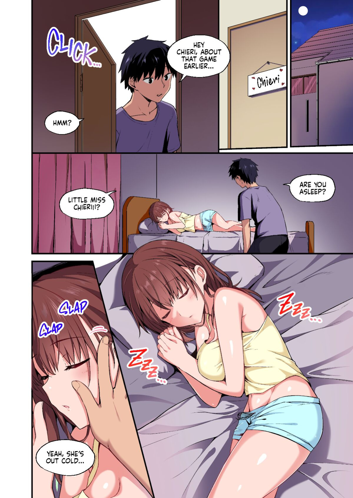 [Doushoku (Hino)] Wagamama Imouto Onaho-ka Keikaku ~Neru Imouto o Kaihatsu Choukyou~ Full Color Ban | Selfish Little Sister Onahole Project: Training Her In Her Sleep [Sloppy Seconds]