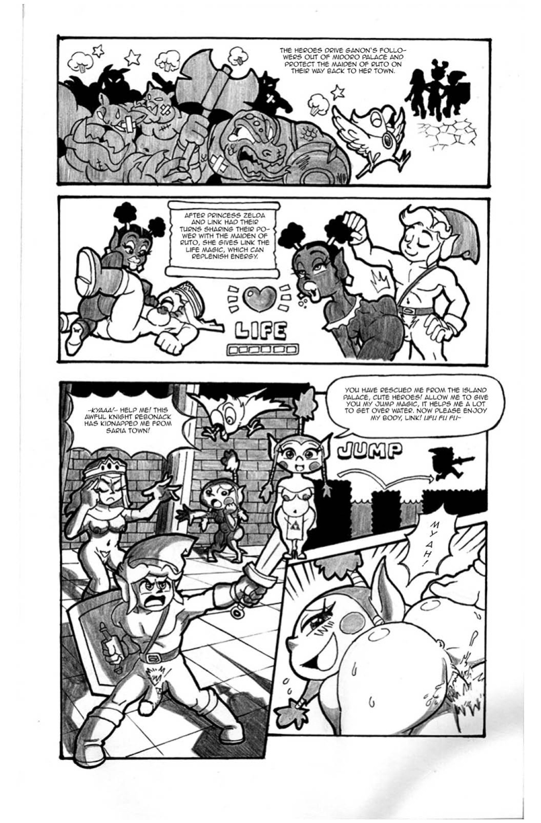 [Escopeto] The Legend of Zelda II: The Naughty Adventure of Link