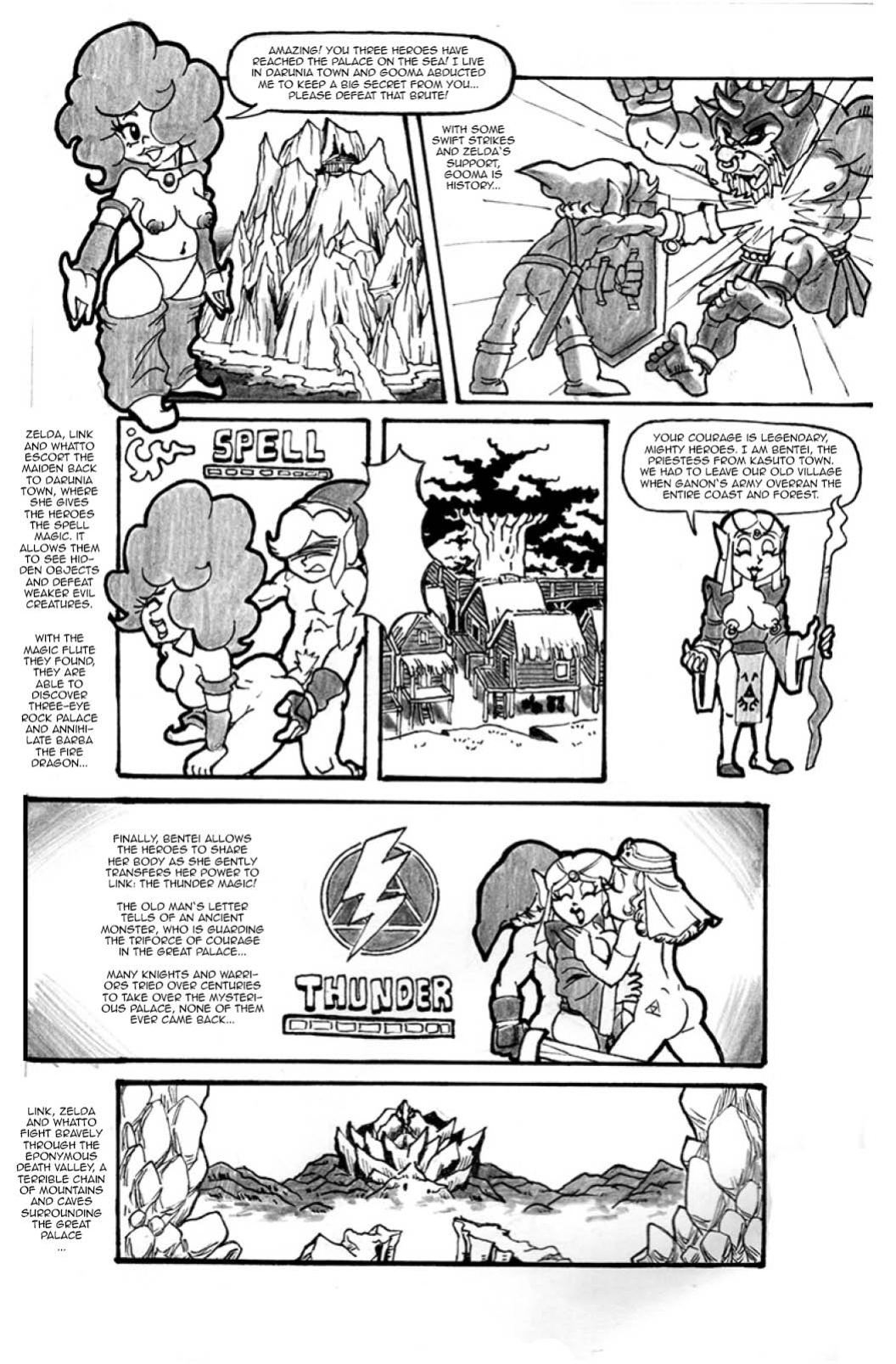 [Escopeto] The Legend of Zelda II: The Naughty Adventure of Link