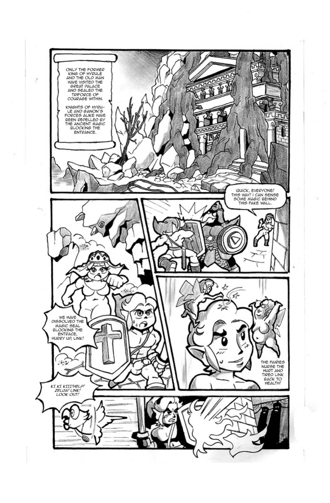 [Escopeto] The Legend of Zelda II: The Naughty Adventure of Link