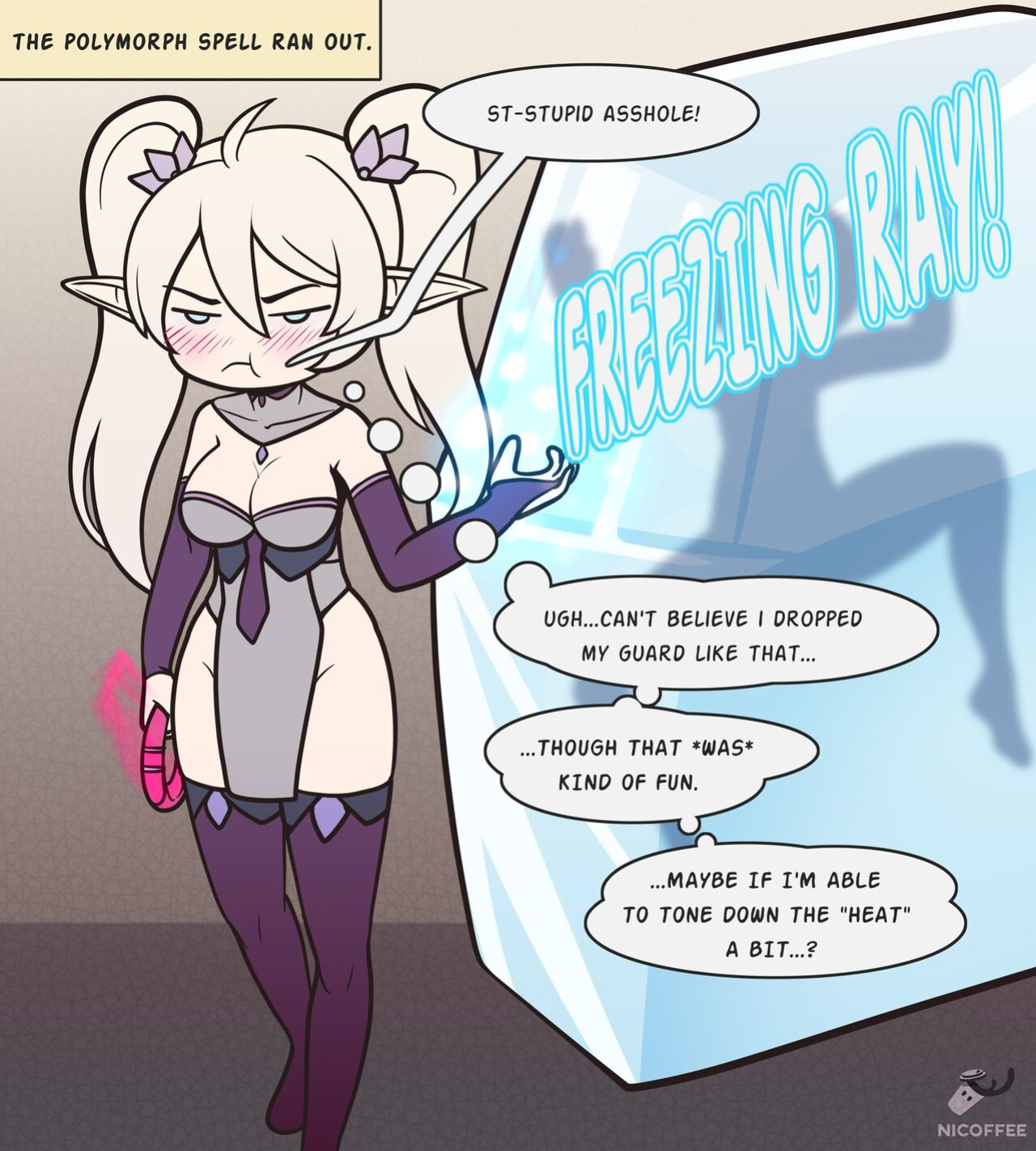 [Nicoffee] Aeronwen putting her shapeshifting spells to use