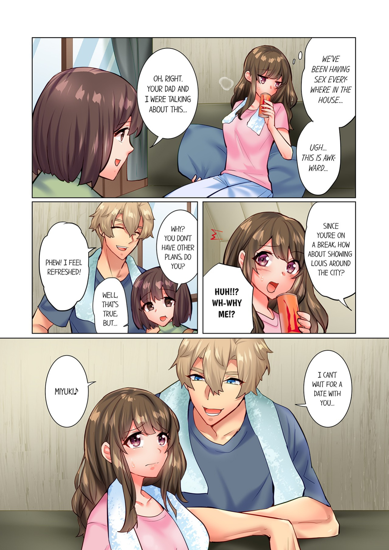 [Yomosugara] Zetsurin Gaikokujin no Yaba Sugiru Netori Kata 〜 Iya to wa Iwasenai , Kikakugai no Wakarase SEX 1-4 | The Incredible Foreigner Who's Into a Crazy Kind of Cuckolding 1-4