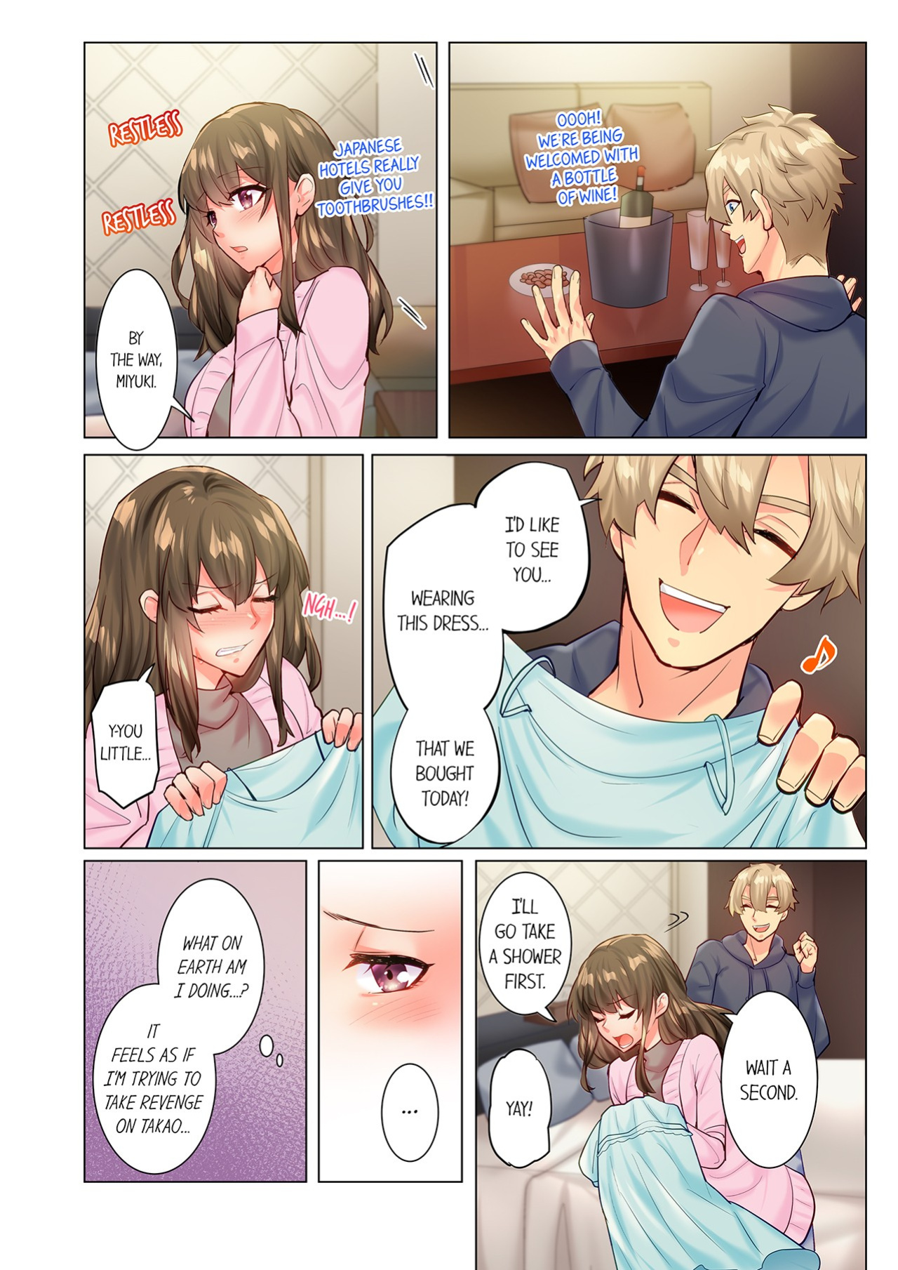 [Yomosugara] Zetsurin Gaikokujin no Yaba Sugiru Netori Kata 〜 Iya to wa Iwasenai , Kikakugai no Wakarase SEX 1-4 | The Incredible Foreigner Who's Into a Crazy Kind of Cuckolding 1-4
