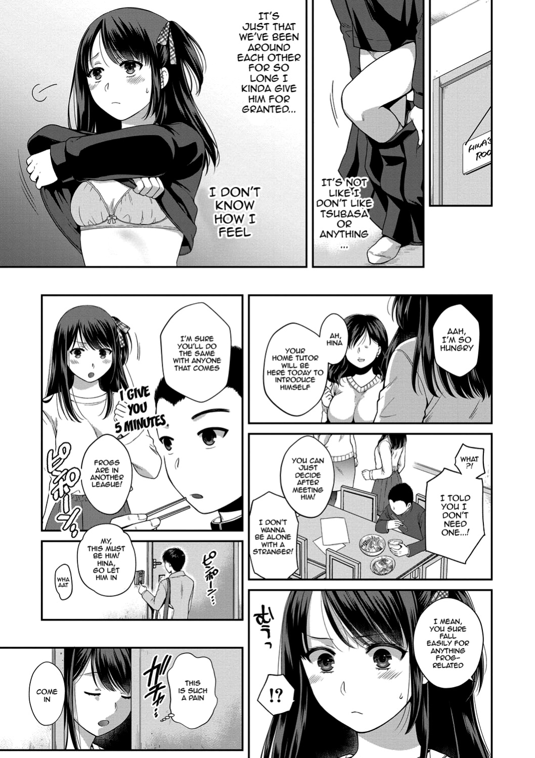 [Harusawa] Nisemono Kazoku - Gifu ni Ochite Iku Musume | Daughter Falling Into Stepfather