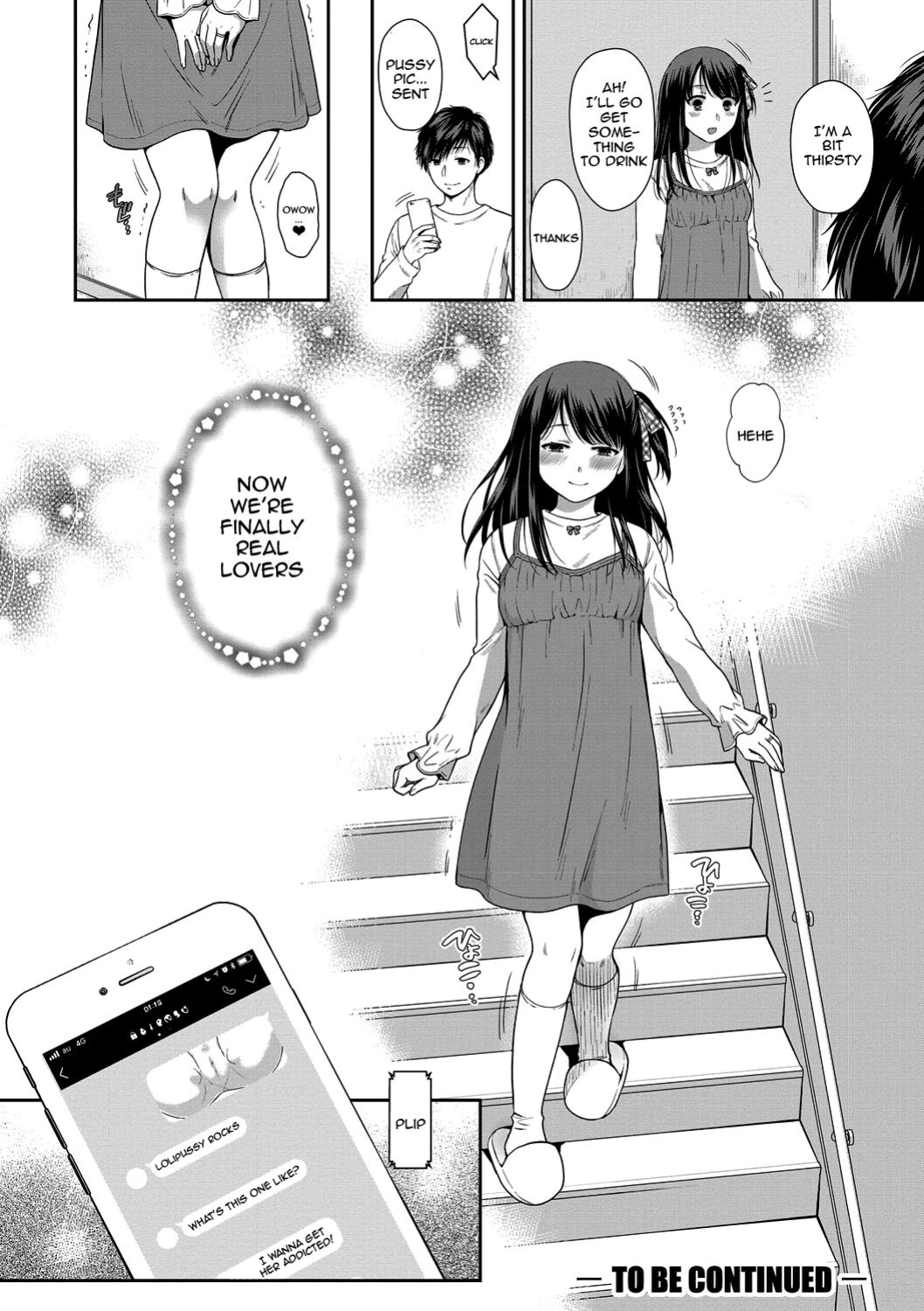 [Harusawa] Nisemono Kazoku - Gifu ni Ochite Iku Musume | Daughter Falling Into Stepfather