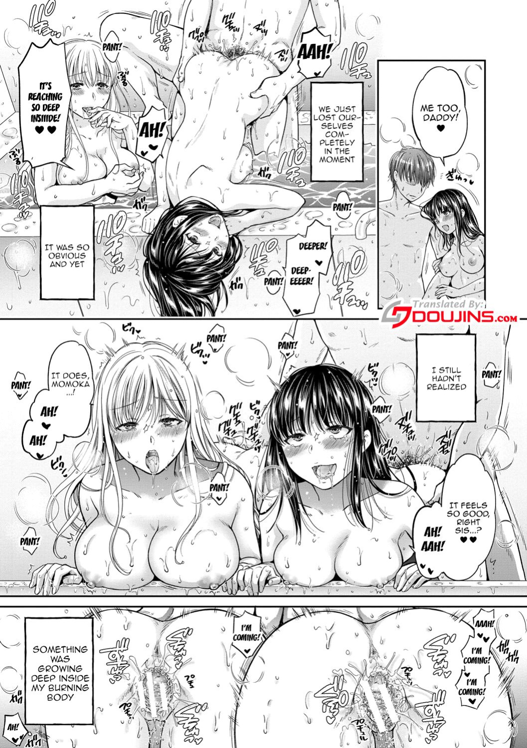 [Harusawa] Nisemono Kazoku - Gifu ni Ochite Iku Musume | Daughter Falling Into Stepfather