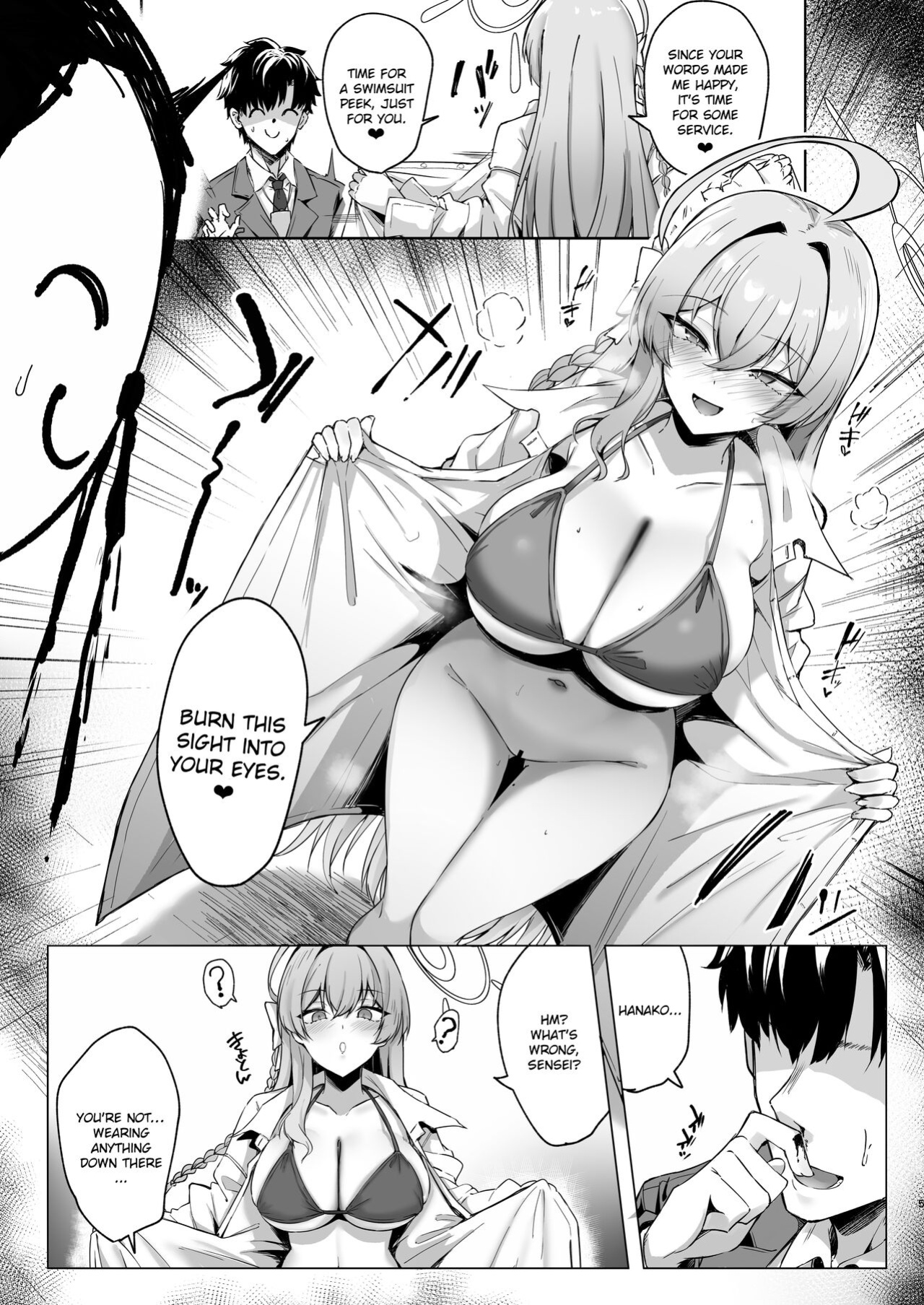 [Tiusan Kingdom (Kazamitiu)] Urawa no Hanazono (Blue Archive) [Literally Starving]