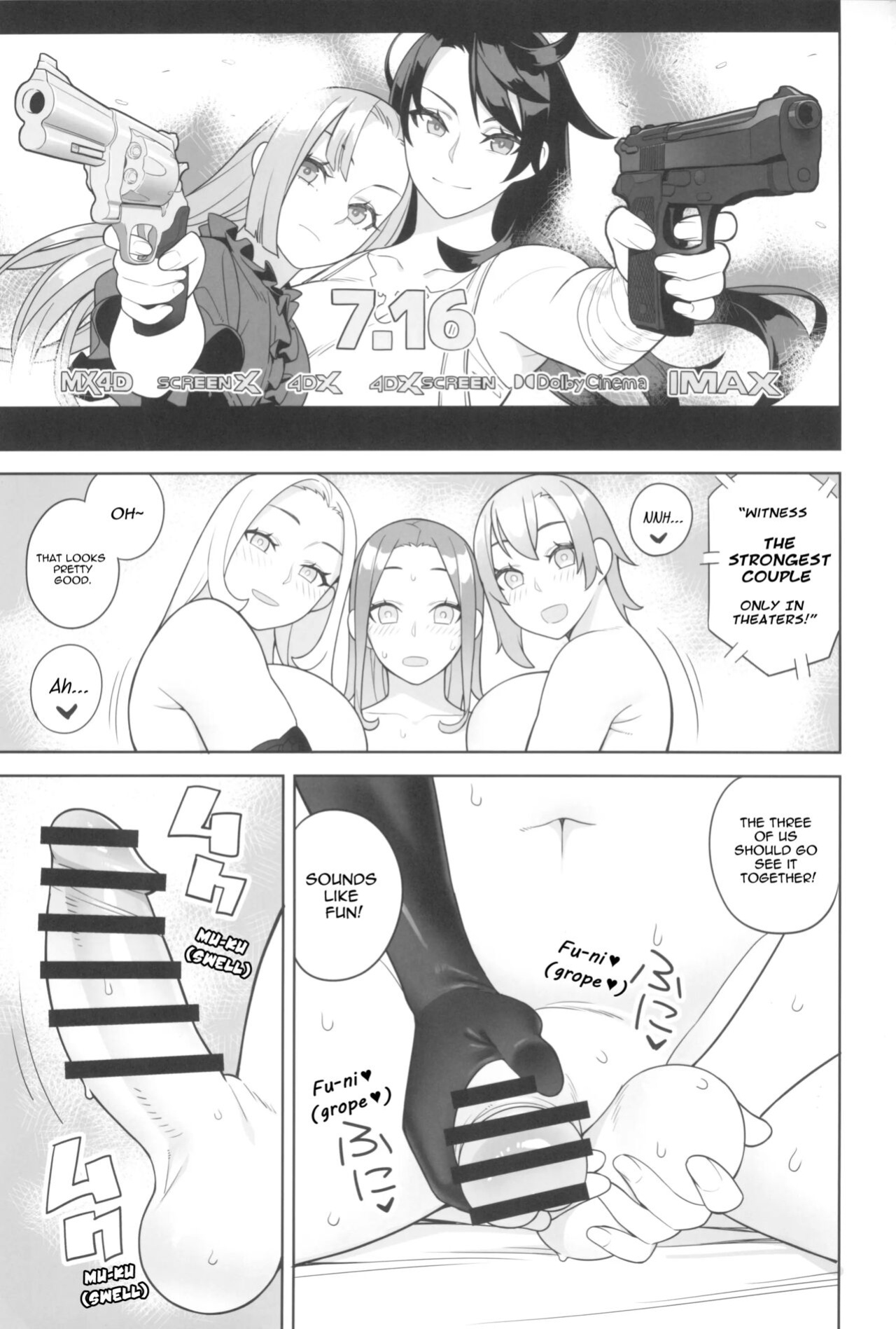 (Futaket 32) [Sangeriya (Hidarikiki)] Tomodachi to Sono Haha Oya ni Semarareru Hanashi 2 | A Story about a Friend and Her Mother Coming on to Me 2