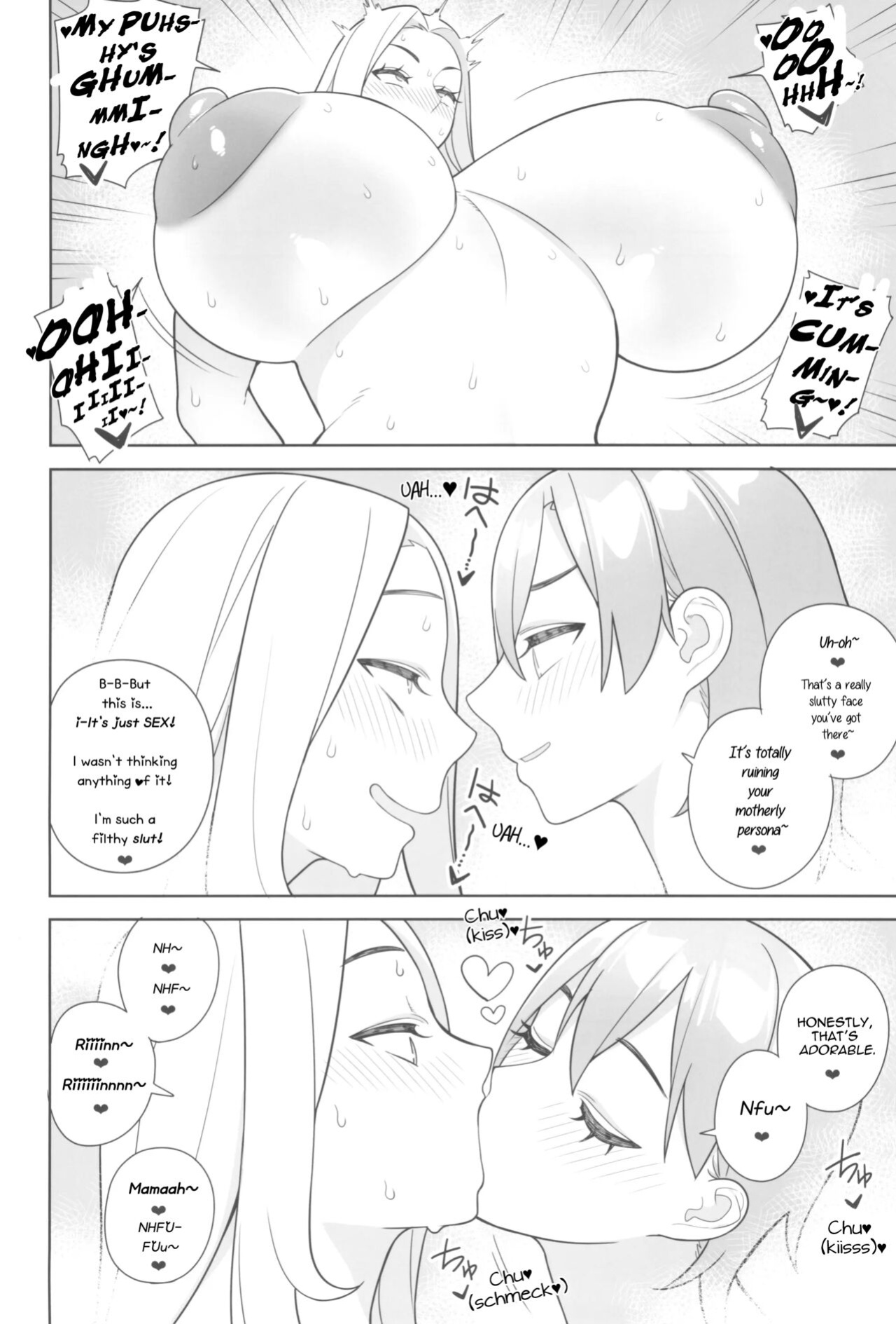 (Futaket 32) [Sangeriya (Hidarikiki)] Tomodachi to Sono Haha Oya ni Semarareru Hanashi 2 | A Story about a Friend and Her Mother Coming on to Me 2