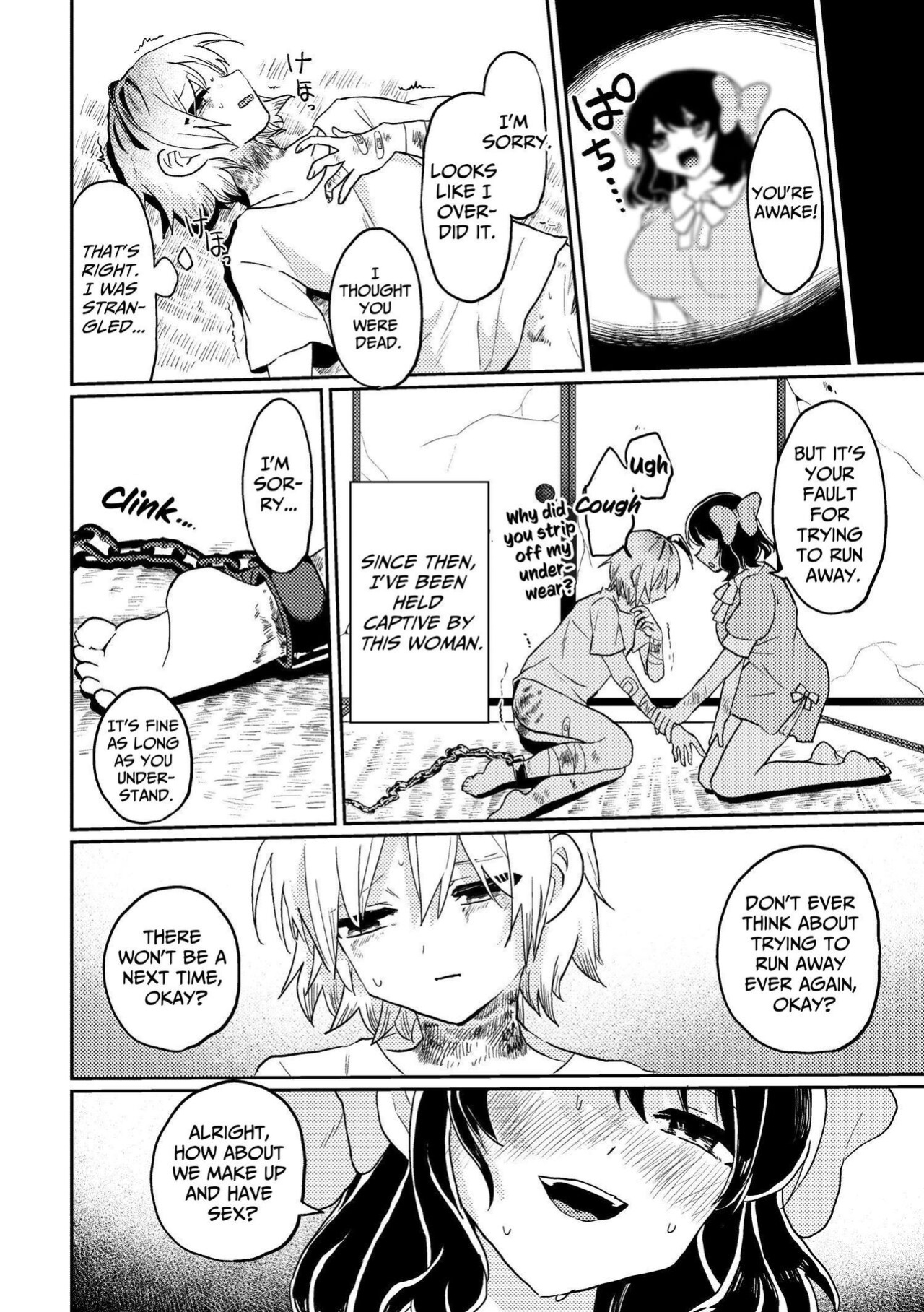 [Echiechi Kenzen Yuden] Futanari Bishōjo ga Chuusei-tekina Onnanoko o Kankin R*pe suru Hanashi | A Story About A Futanari Babe Catching An Androgynous Girl and Having Sex With Her [Cunny Garden]