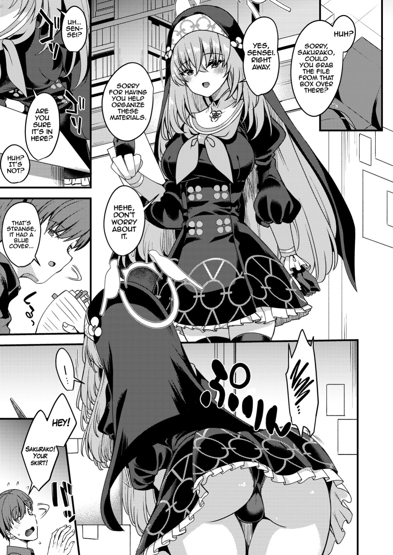 [Ryuukakusan Nodoame (Gokubuto Mayuge)] Sakurako-sama wa Nani mo Shiranai | Sakurako Doesn't Know (Blue Archive) [LunaticSeibah]