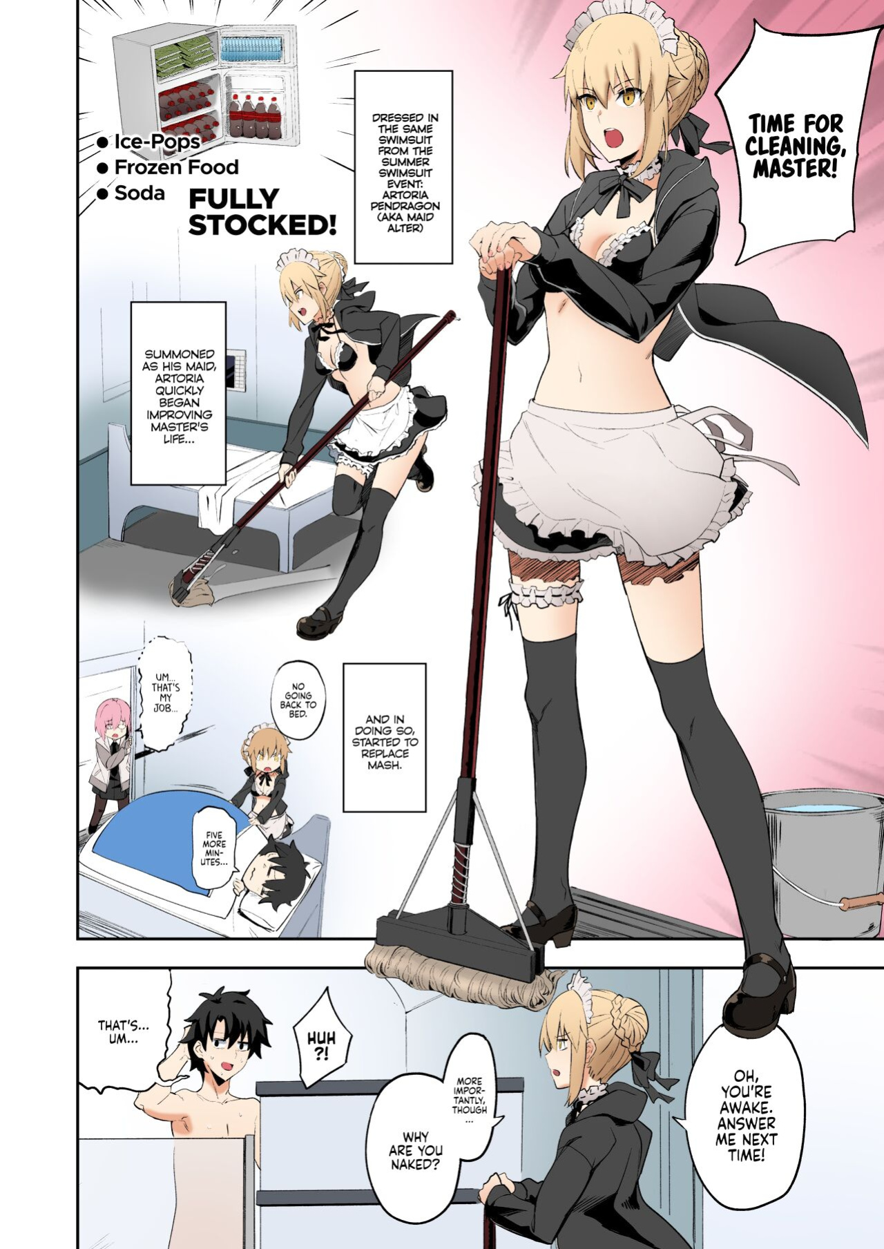 [LOFLAT (Prime)] Maid to Kouhai Dochira ga Okonomi? | MAID vs KOUHAI: Which Do You Prefer? (Fate/Grand Order) [2d-market.com] [Colorized]