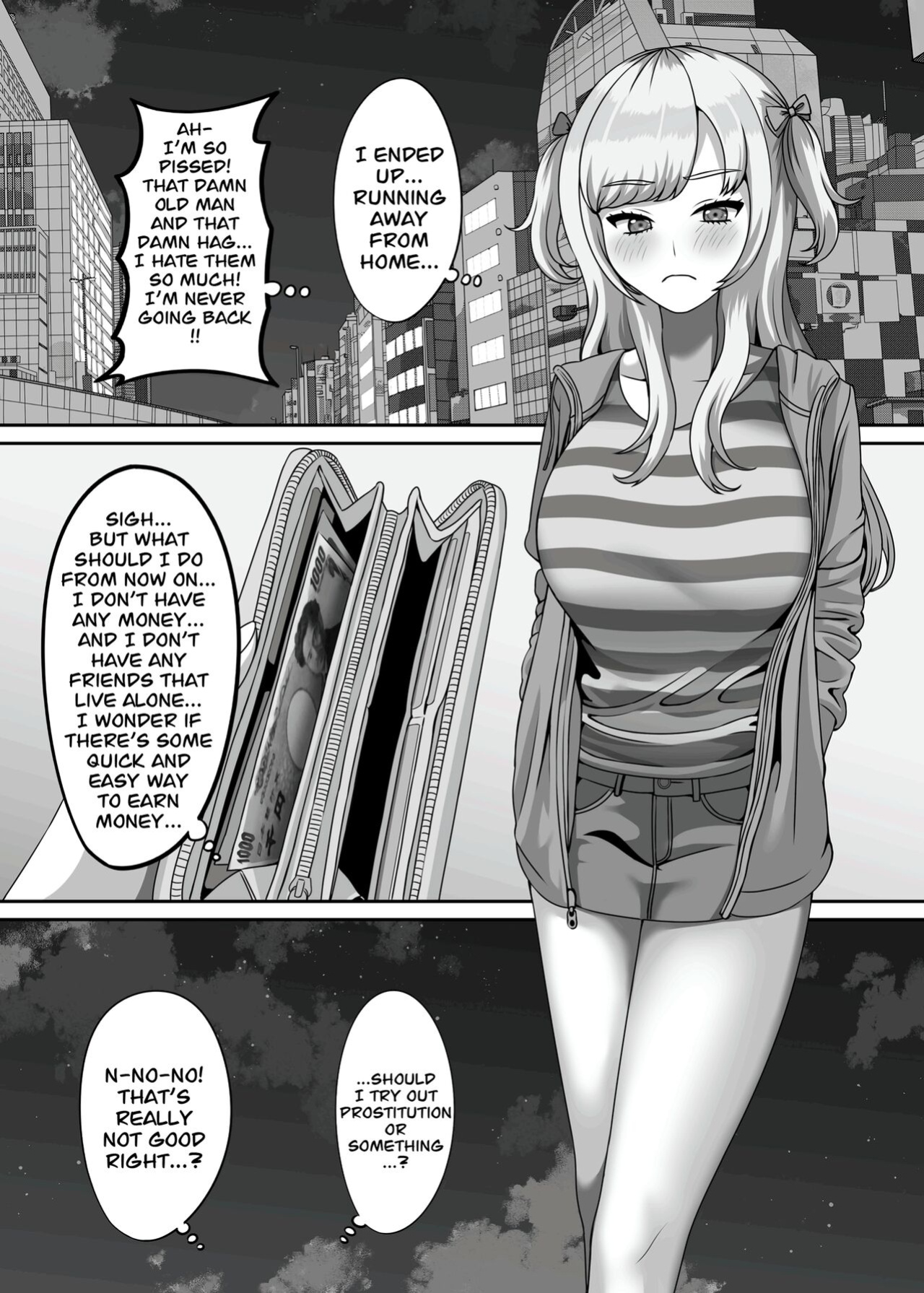 Ojisan ni kawa reta watashi no ranshi
