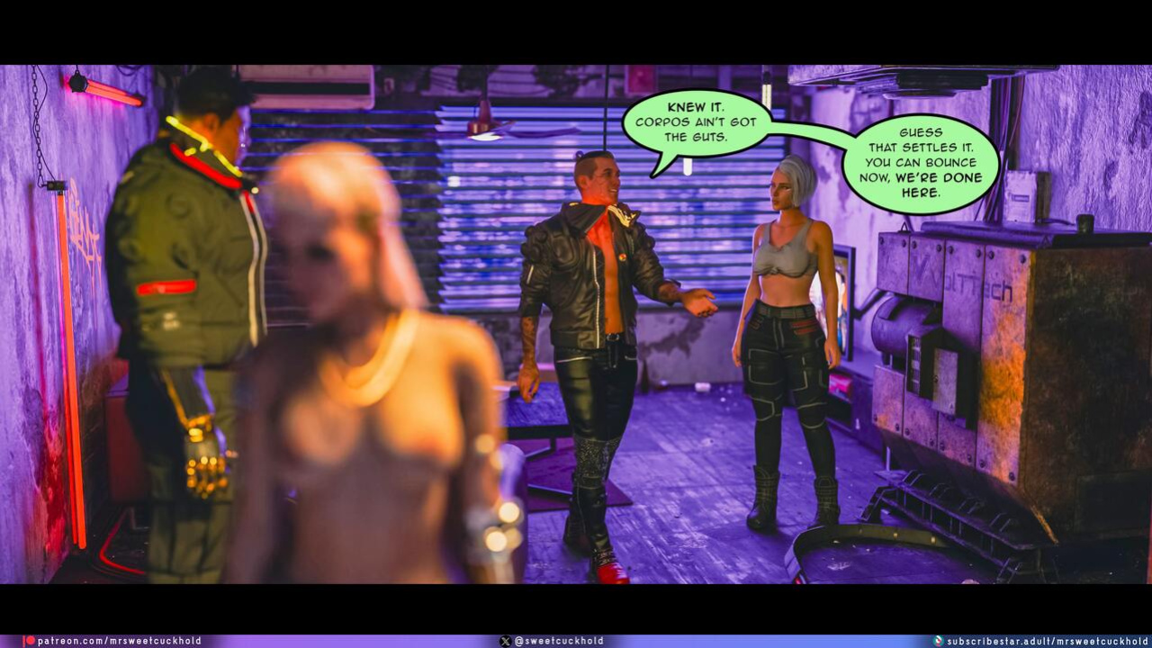[Mr.SweetCuckhold] Street Corruption - CH.1 (Cyberpunk 2077)