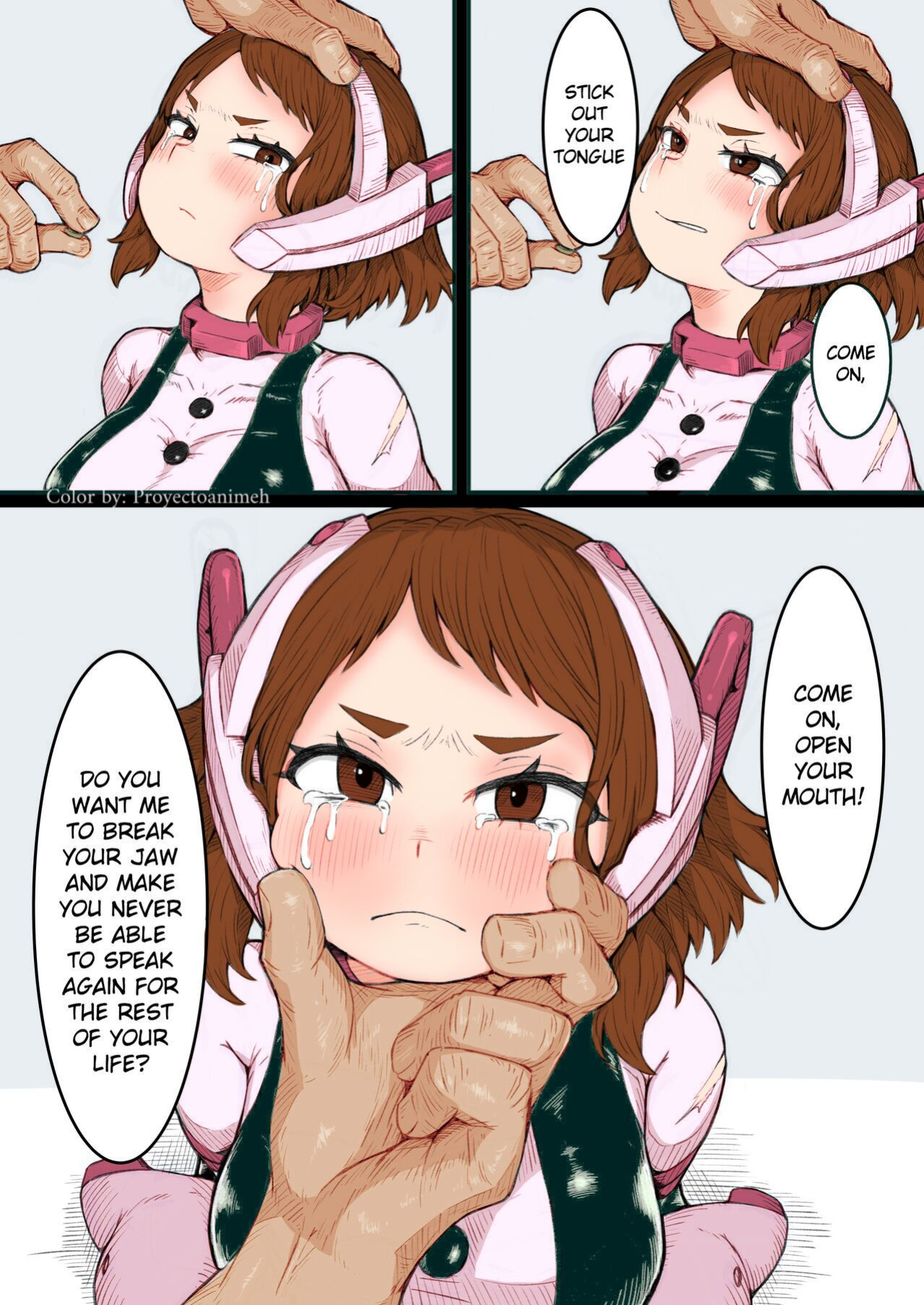 Haiboku Takahide (Boku no Hero Academia color by proyectoanimeh