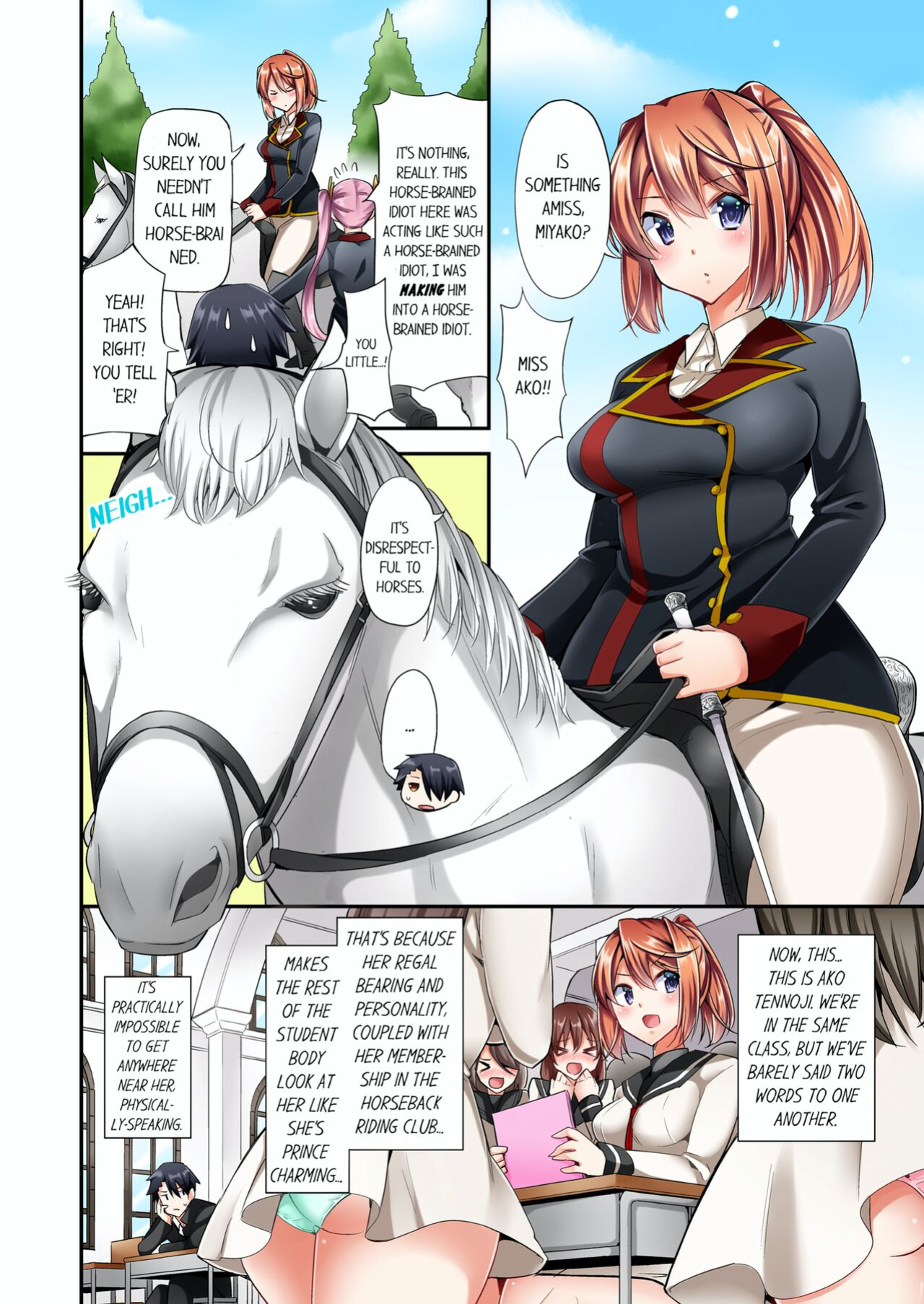 [YUUKI HB] Jouba Joshi ni Kijouraretai tsu! | Cowgirl's Riding-Position Makes Me Cum Volume 1 - 11
