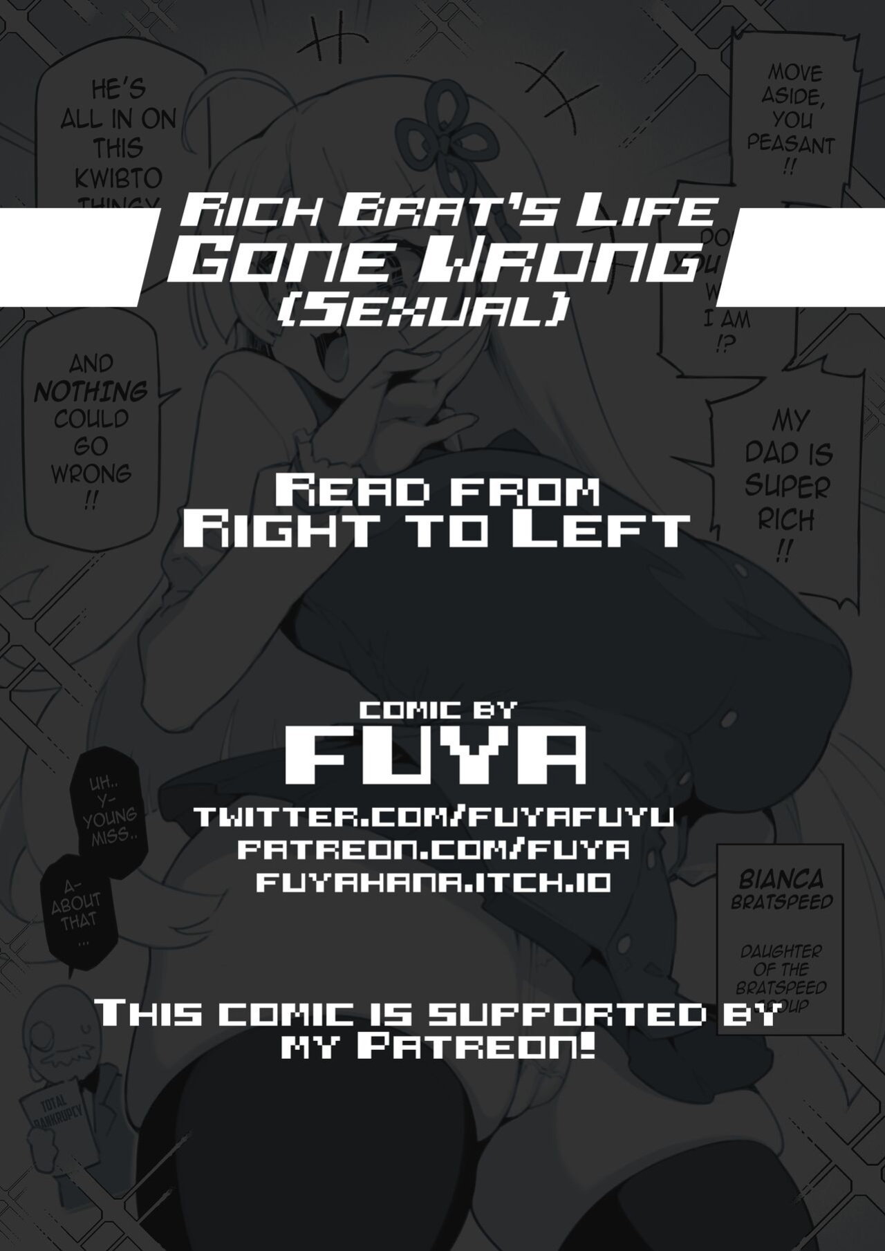 [FUYA] Rich Brat's Life Gone Wrong (Sexual) [ENGLISH]