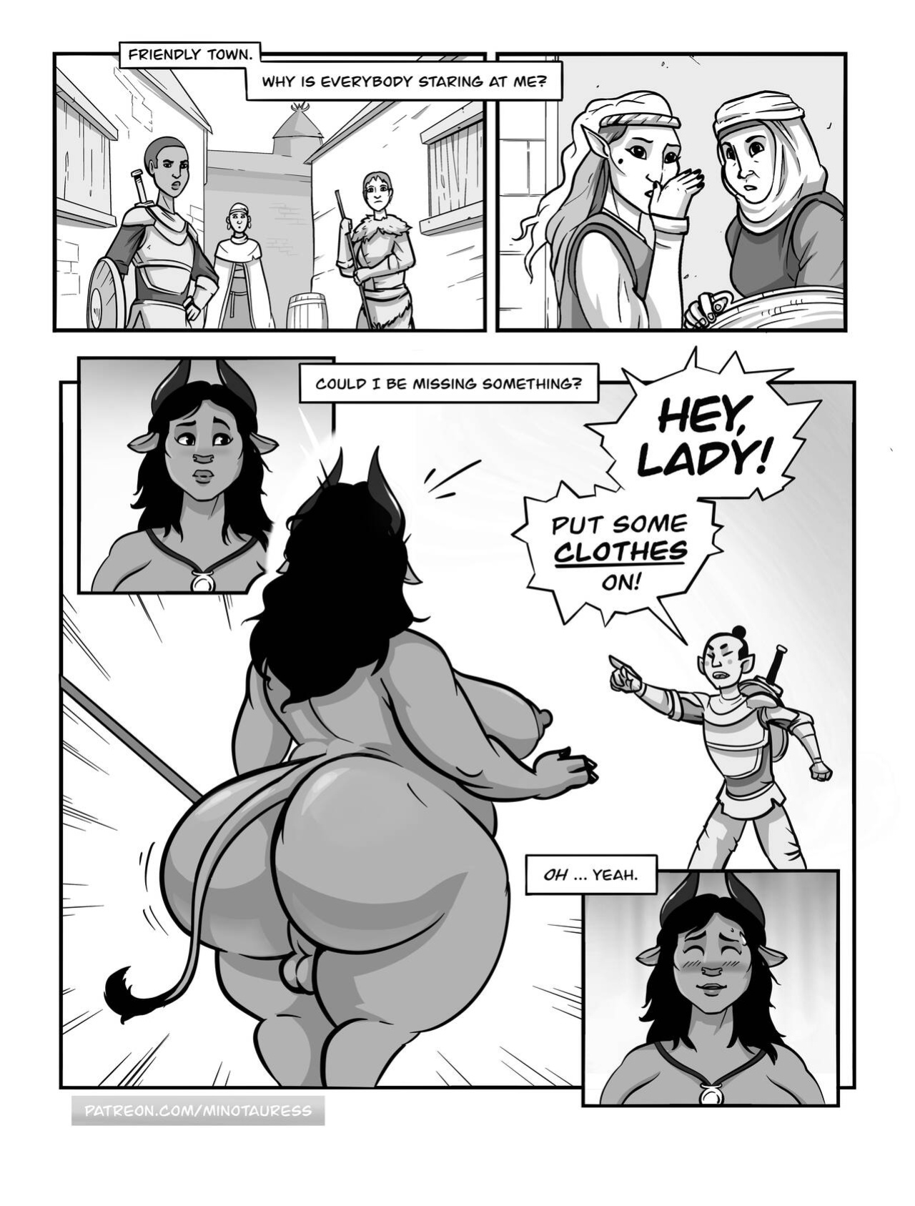 [Loinsavage] The Minotauress