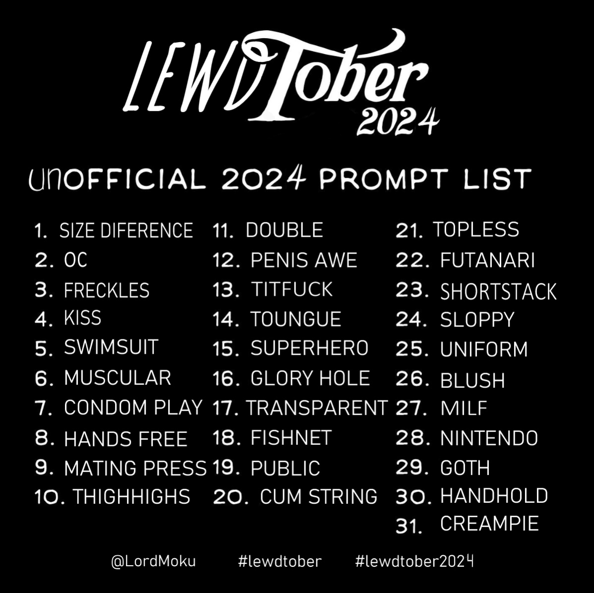[NaytLayt] Lewdtober 2024