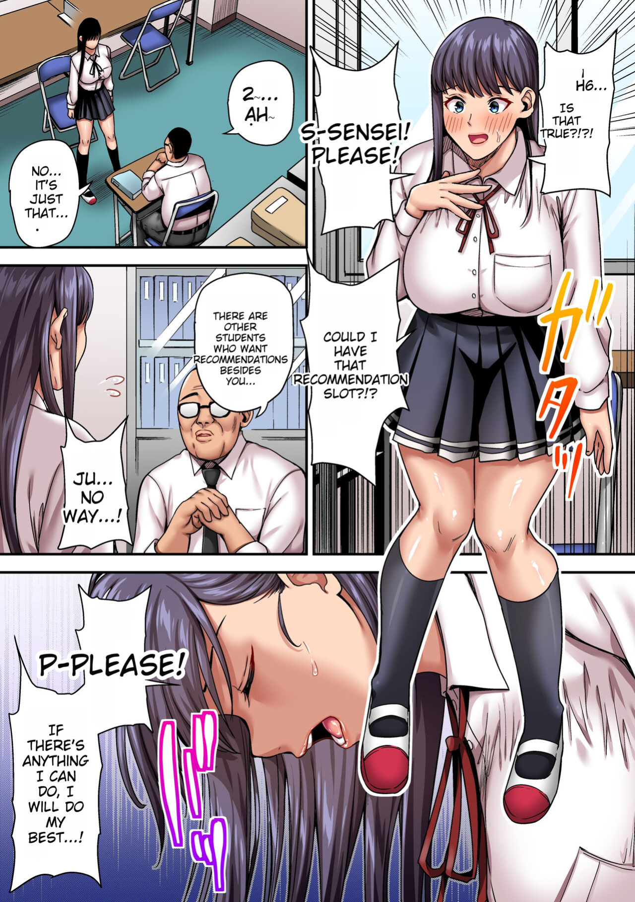 [NCP] Hamerareta Bijin Yuutousei ~Shingaku no Tame ni Sensei ni Pakorarete Mainichi Seishori Saserarete...~
