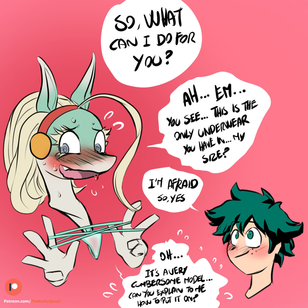[The Kinky Quest] A big help (My Hero Academia) [incomplete]