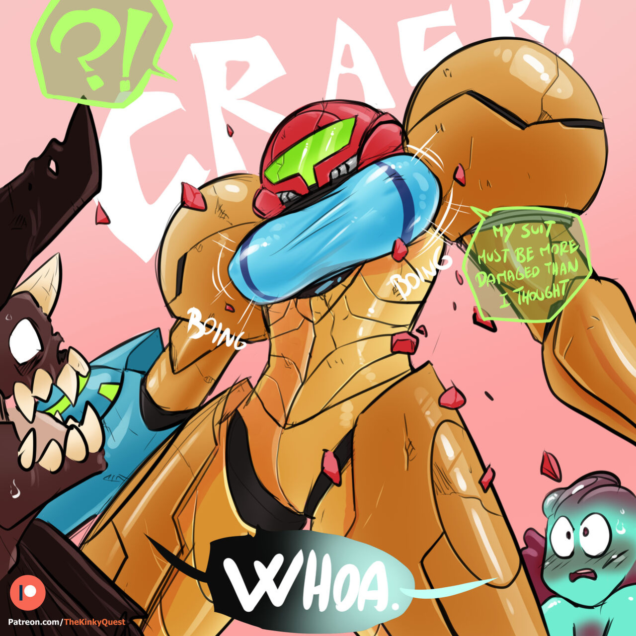 [The Kinky Quest] Heart of the Bounty Hunter (Metroid)