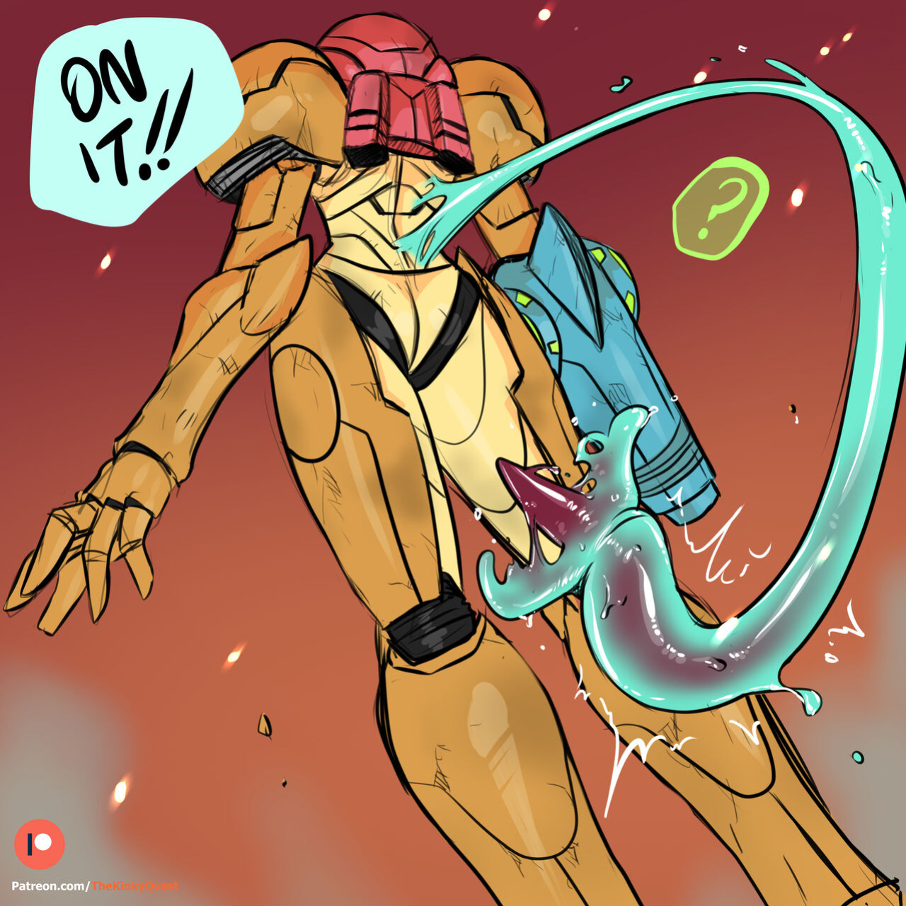 [The Kinky Quest] Heart of the Bounty Hunter (Metroid)