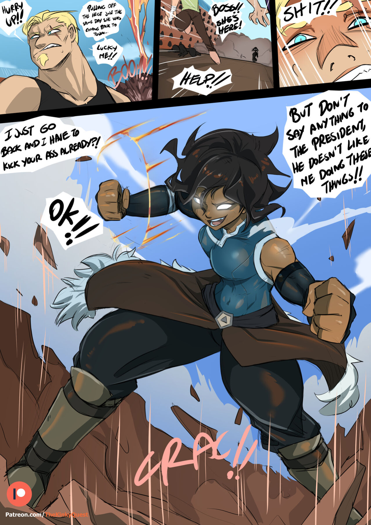 [The Kinky Quest] Korra's Return (Avatar: The Legend of Korra)