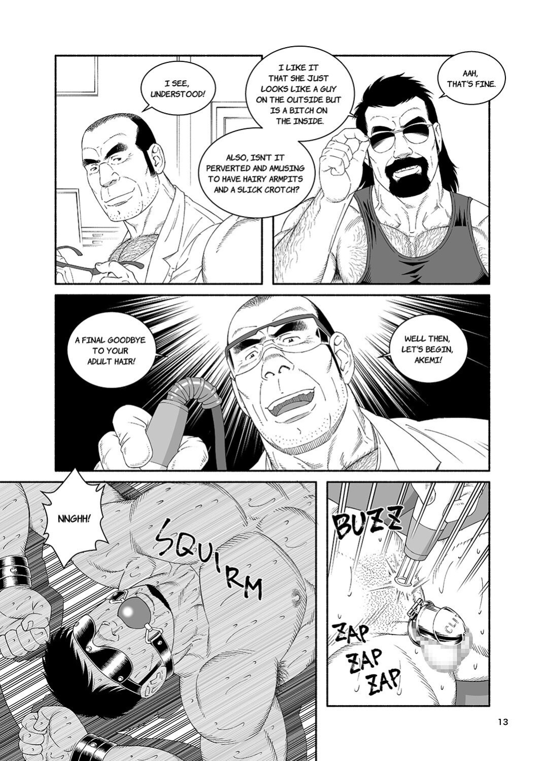 [Tagame Gengoroh] COCKSUCKER I Got Turned into My Best Friend's Father's Bitch 4