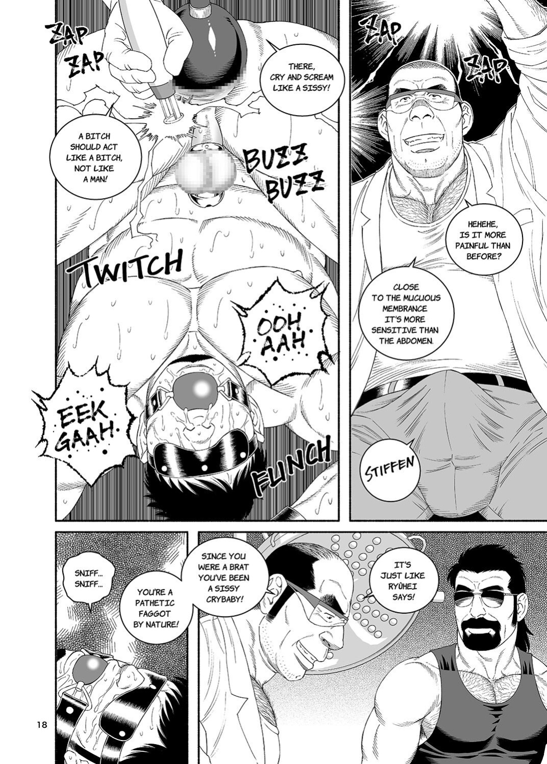 [Tagame Gengoroh] COCKSUCKER I Got Turned into My Best Friend's Father's Bitch 4