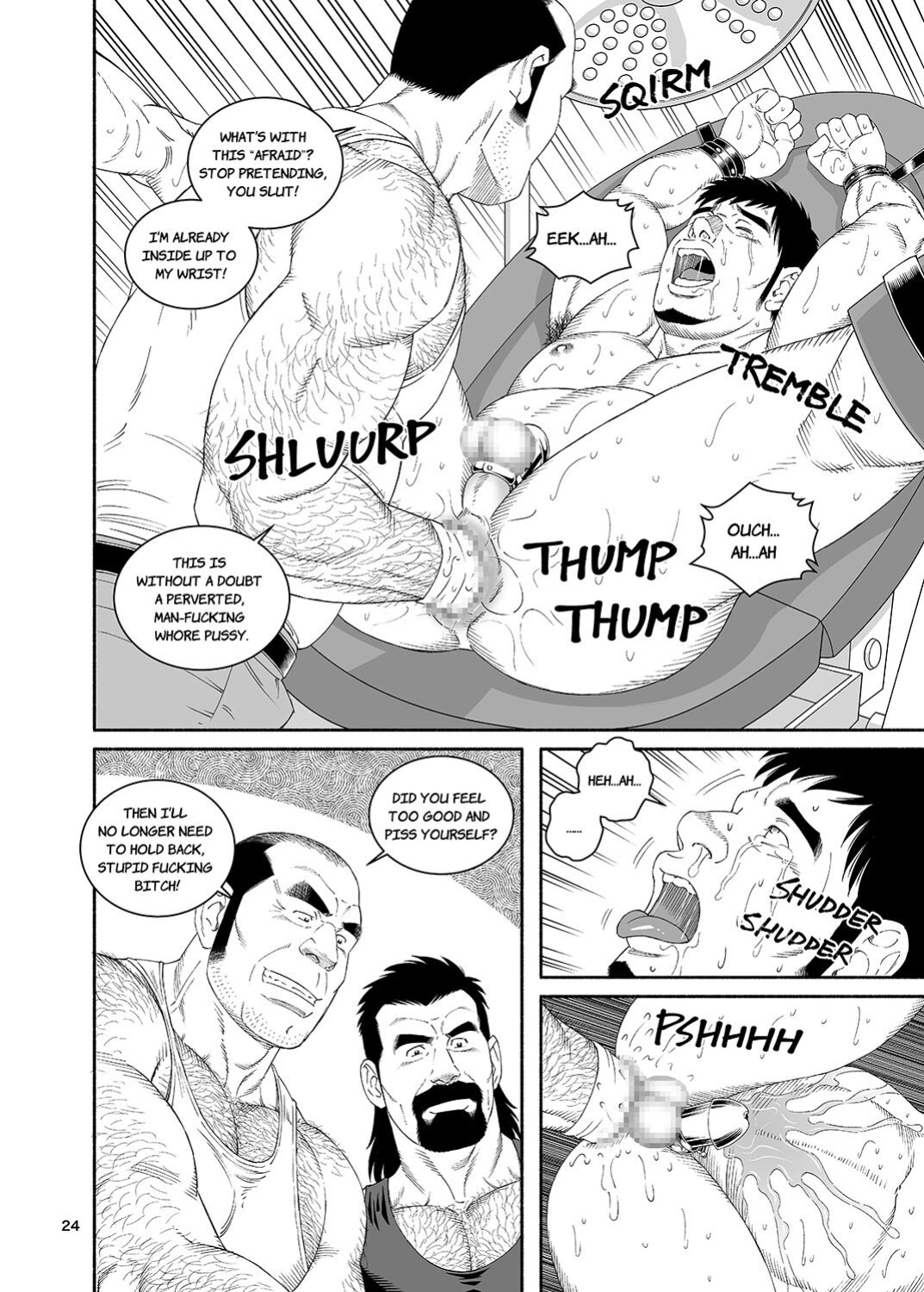[Tagame Gengoroh] COCKSUCKER I Got Turned into My Best Friend's Father's Bitch 4