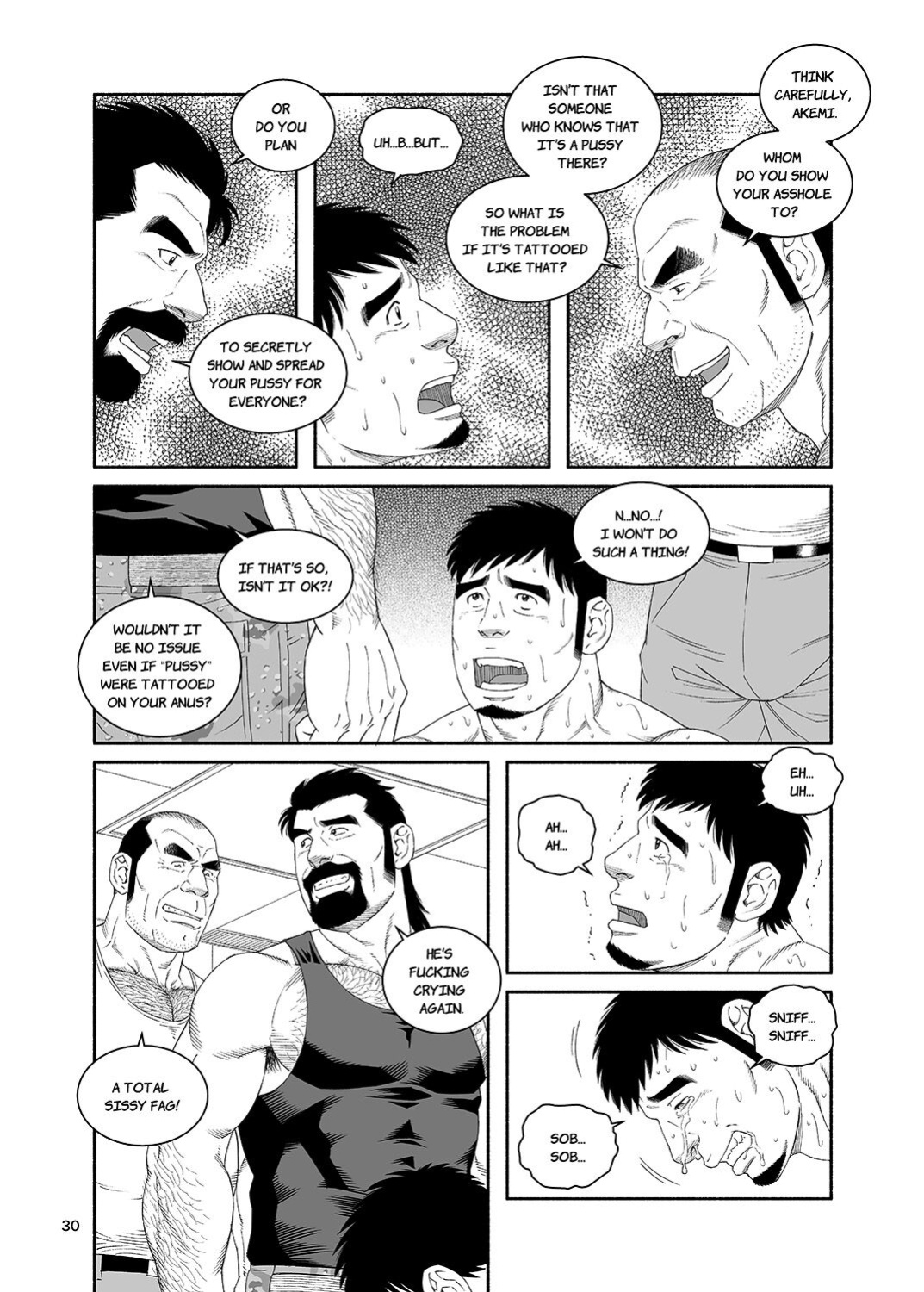 [Tagame Gengoroh] COCKSUCKER I Got Turned into My Best Friend's Father's Bitch 4