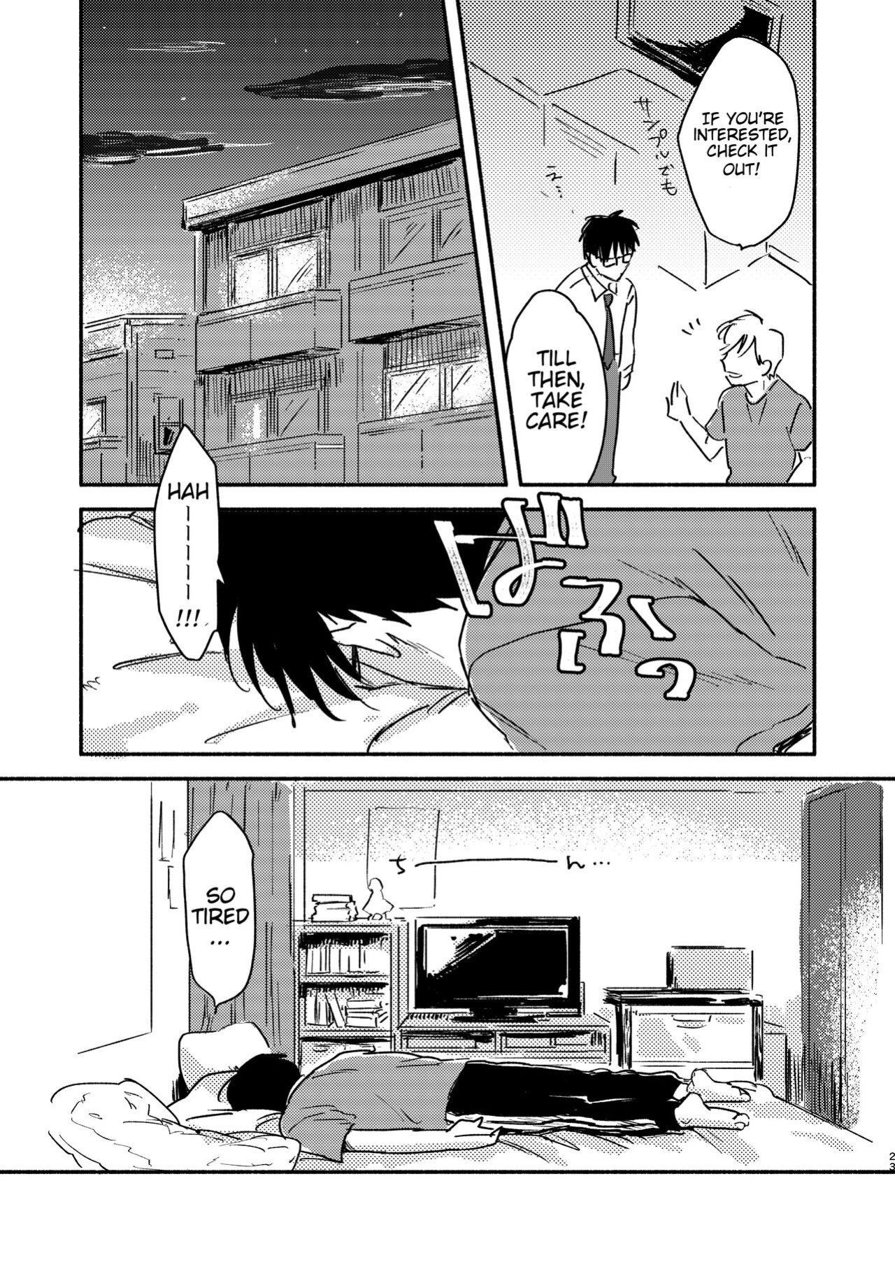 [Bunny bell boy (Kosaka Tsun)] Nonke Ryman ni Sharei o Chiratsukasete xx Shite Moratta | Having Sex With the Straight Salaryman by Dangling a Reward for Him