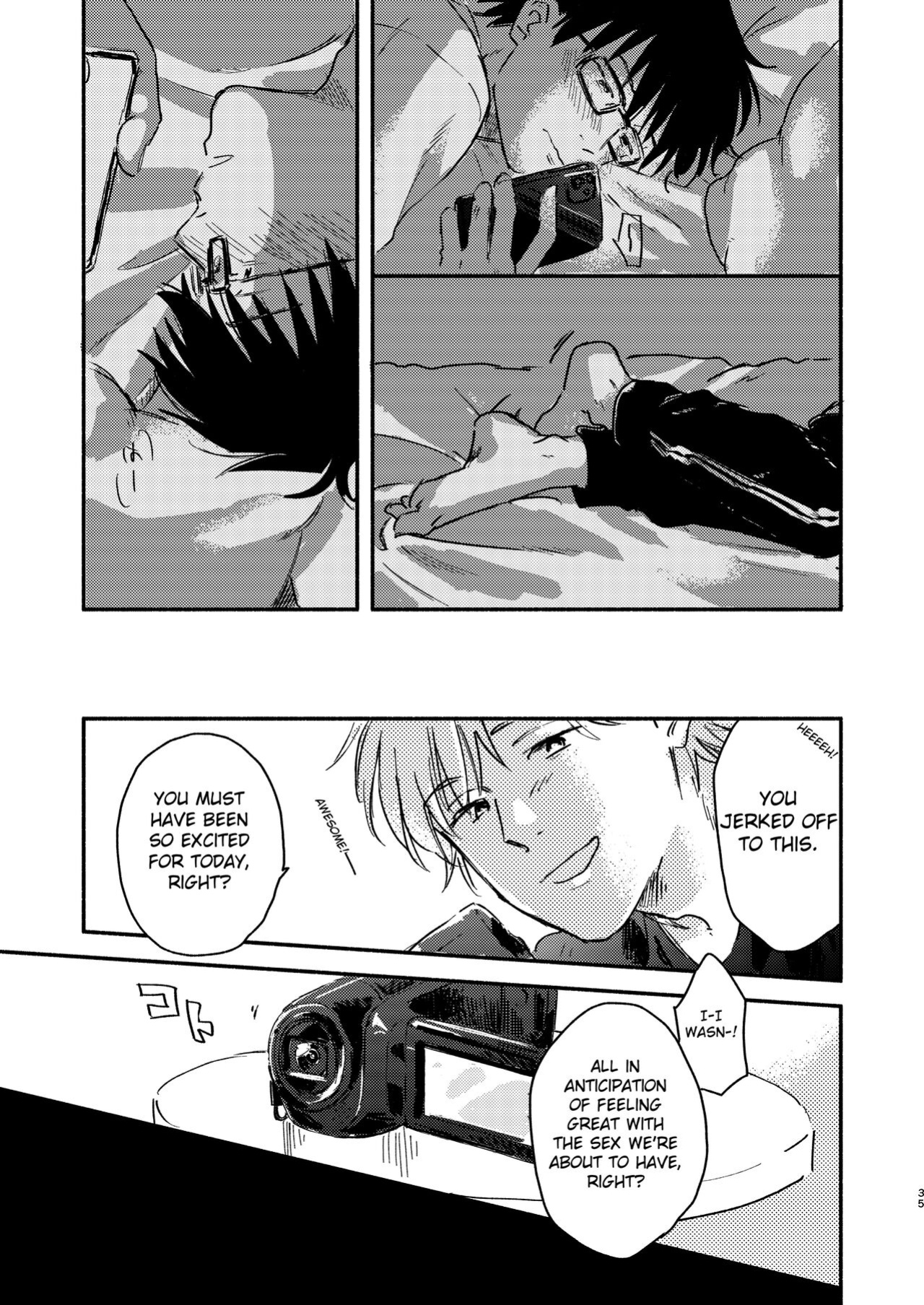 [Bunny bell boy (Kosaka Tsun)] Nonke Ryman ni Sharei o Chiratsukasete xx Shite Moratta | Having Sex With the Straight Salaryman by Dangling a Reward for Him