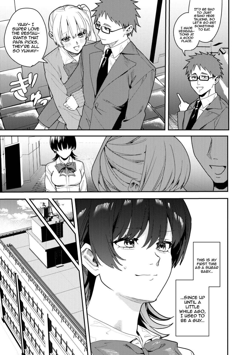 [Amuai Okashi Seisakusho (Betty, Konozama)] Papakatsu Nyotaika de Tanoshiku Kasegu! / Having Fun And Earning Some Money By Prostituting Myself After Turning Into A Girl!