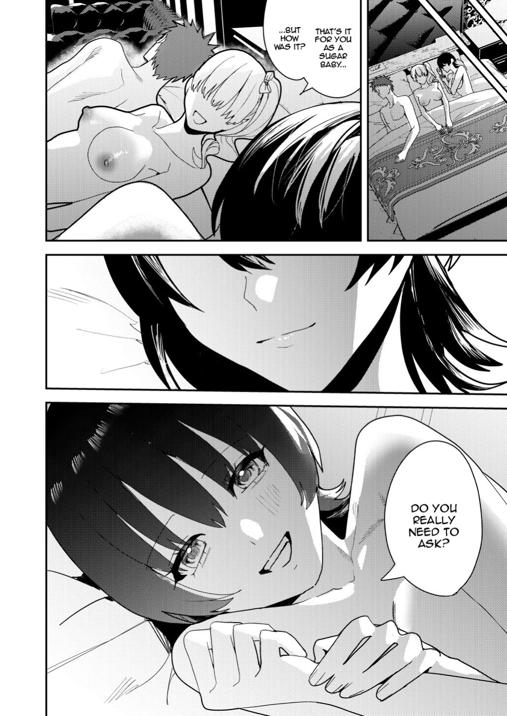 [Amuai Okashi Seisakusho (Betty, Konozama)] Papakatsu Nyotaika de Tanoshiku Kasegu! | Having Fun and Earning Some Money by Prostituting Myself After Turning Into a Girl!
