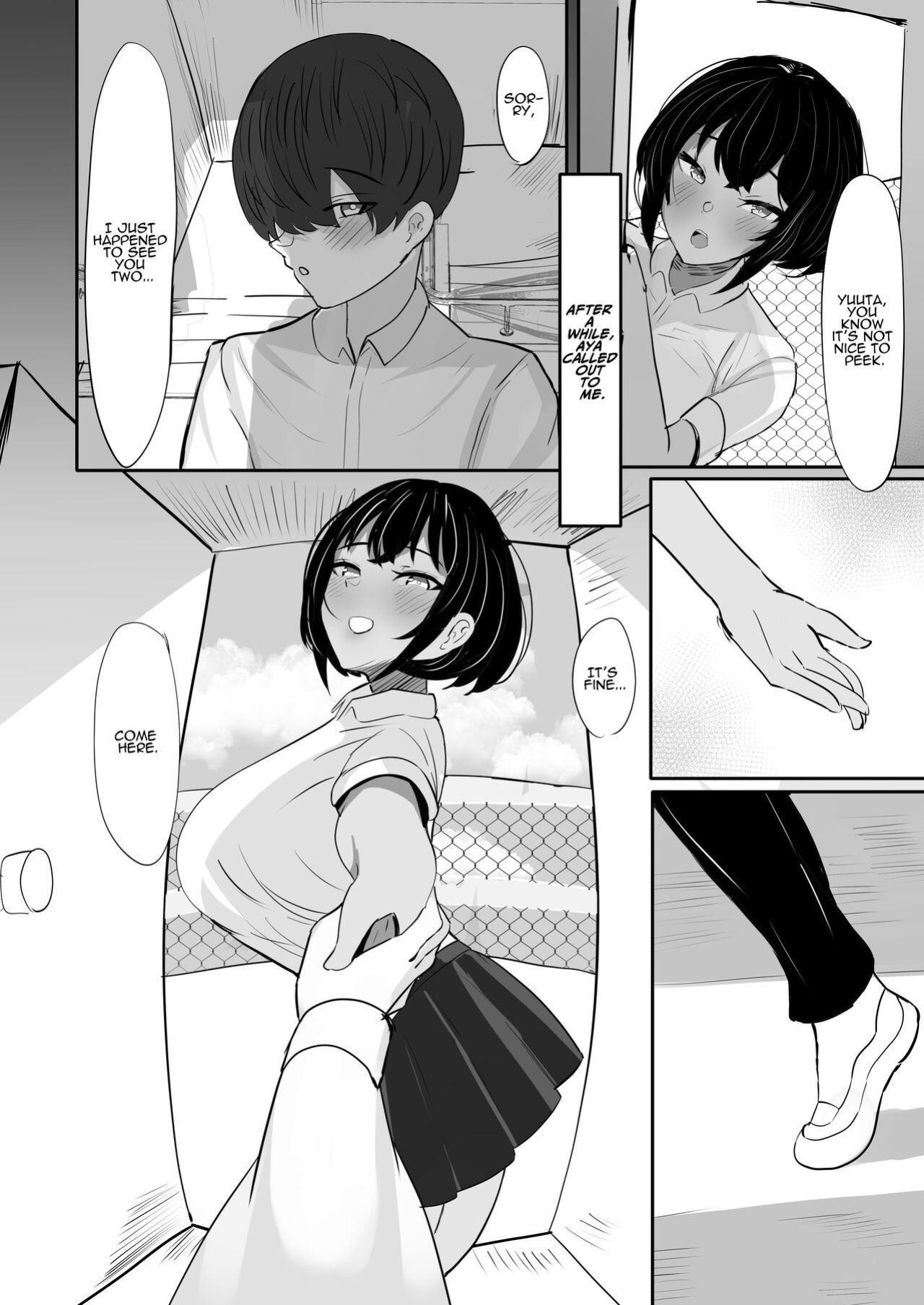 [Huwahuwa Raidou] Suieibu Shushou no Boyish Osananajimi wa Boku no Chinpo ni Dohamari Chuu | My Boyish Longtime Friend Who Is The Swimming Club Captain Is Addicted To My Dick [ADTL]