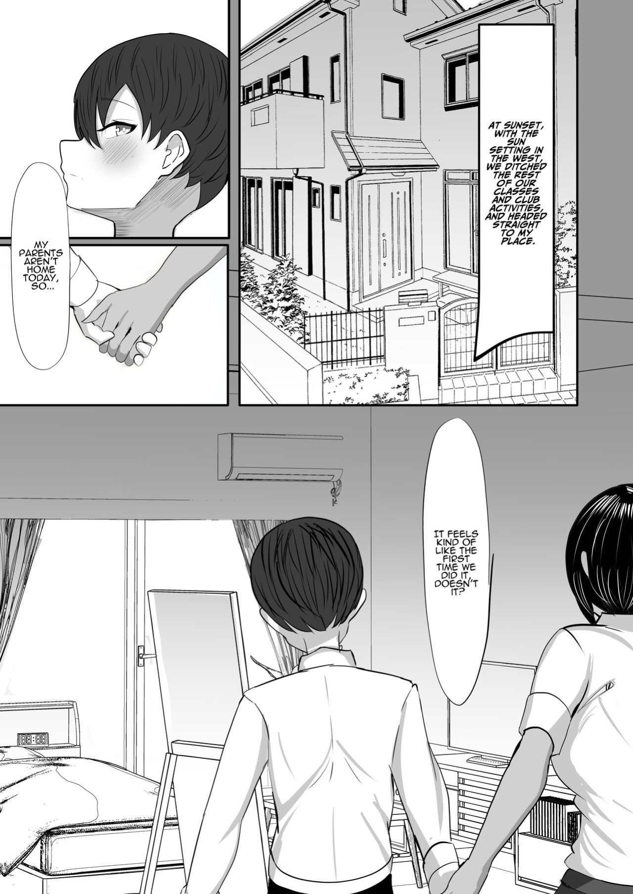 [Huwahuwa Raidou] Suieibu Shushou no Boyish Osananajimi wa Boku no Chinpo ni Dohamari Chuu | My Boyish Longtime Friend Who Is The Swimming Club Captain Is Addicted To My Dick [ADTL]