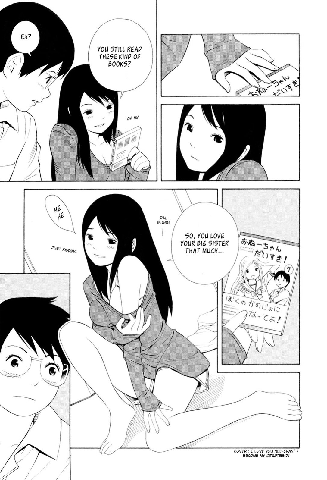 [Yoshitomi Akihito] Hen na Nee-san - There's something odd about her